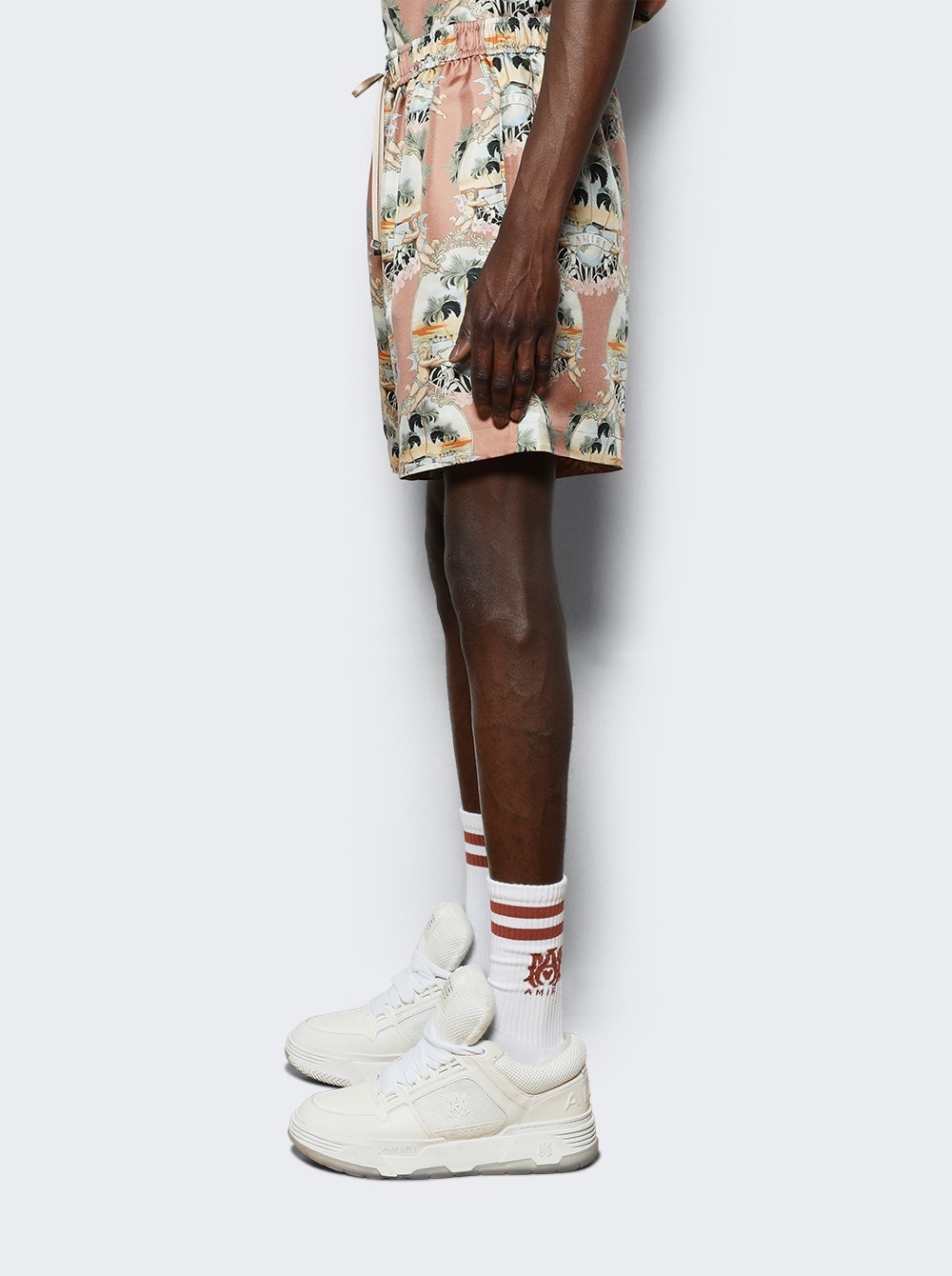 All Over Palm Shorts Cork - 4