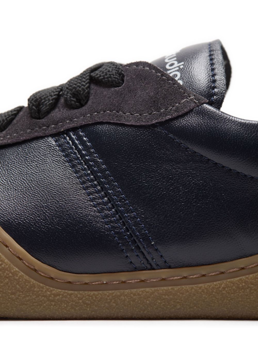 panelled low-top sneakers - 2