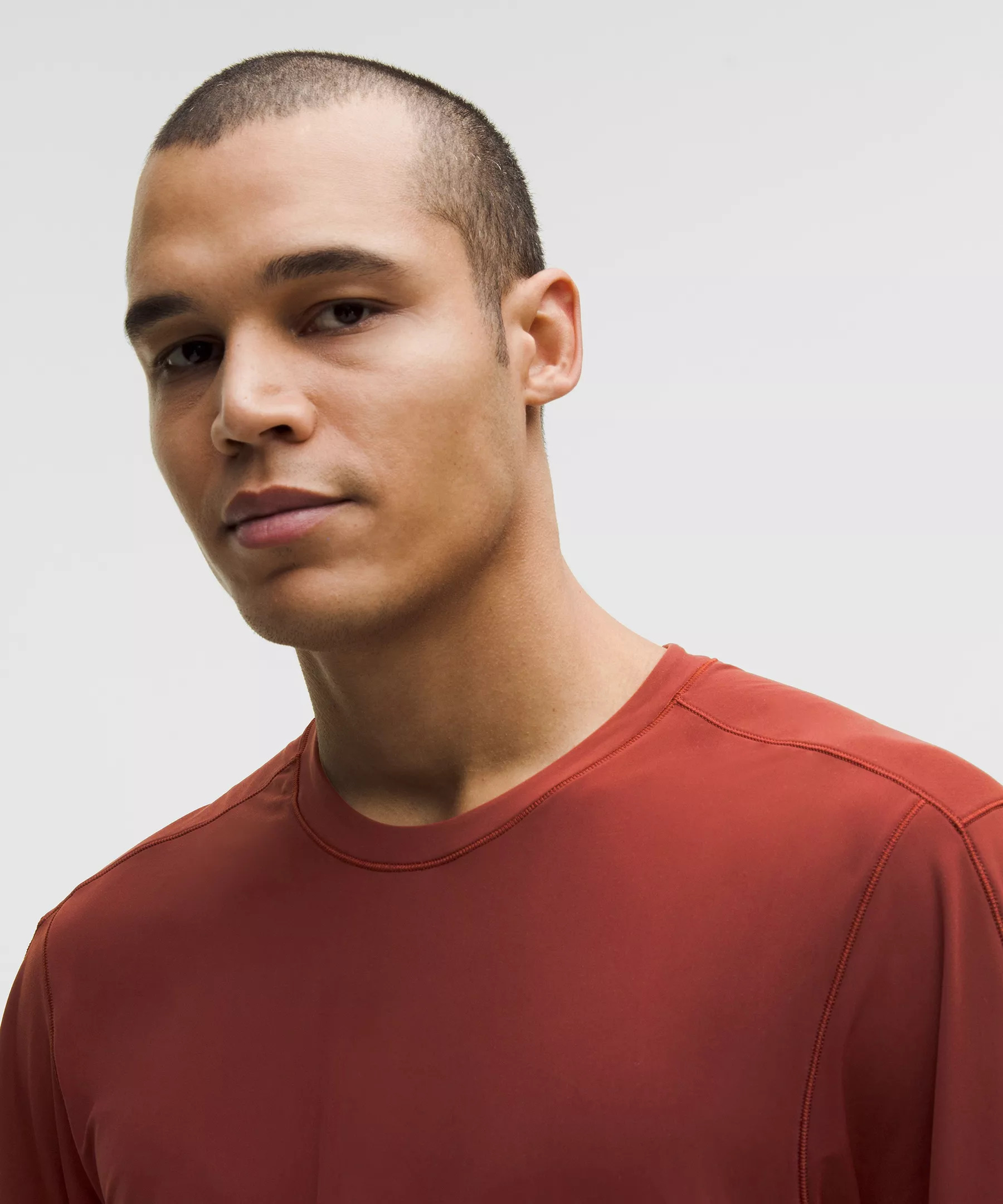 Brushed Yoga Crewneck T-Shirt - 4