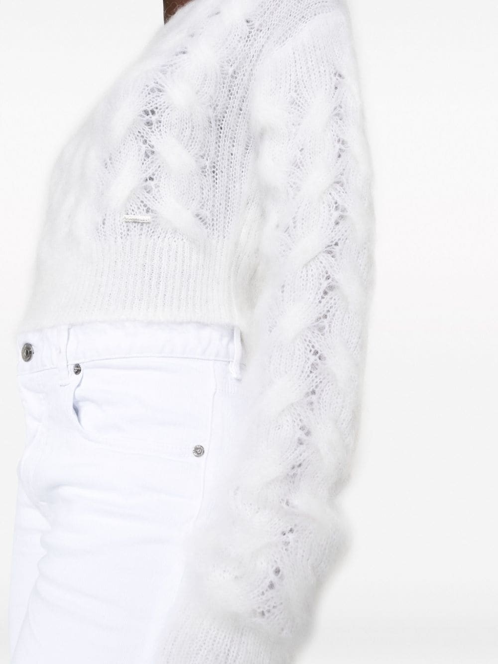 brushed mohair-blend jumper - 5