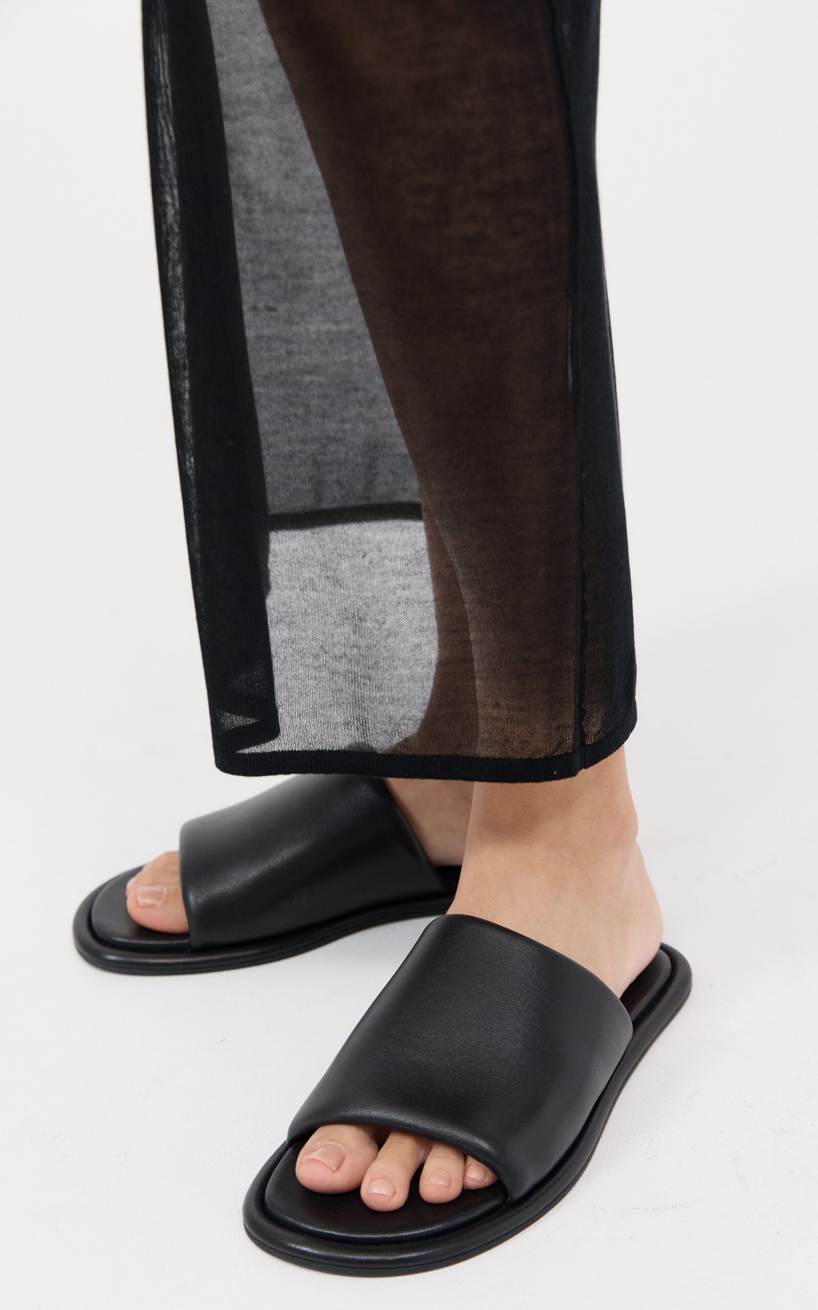 Everyday Leather Slippers black - 4