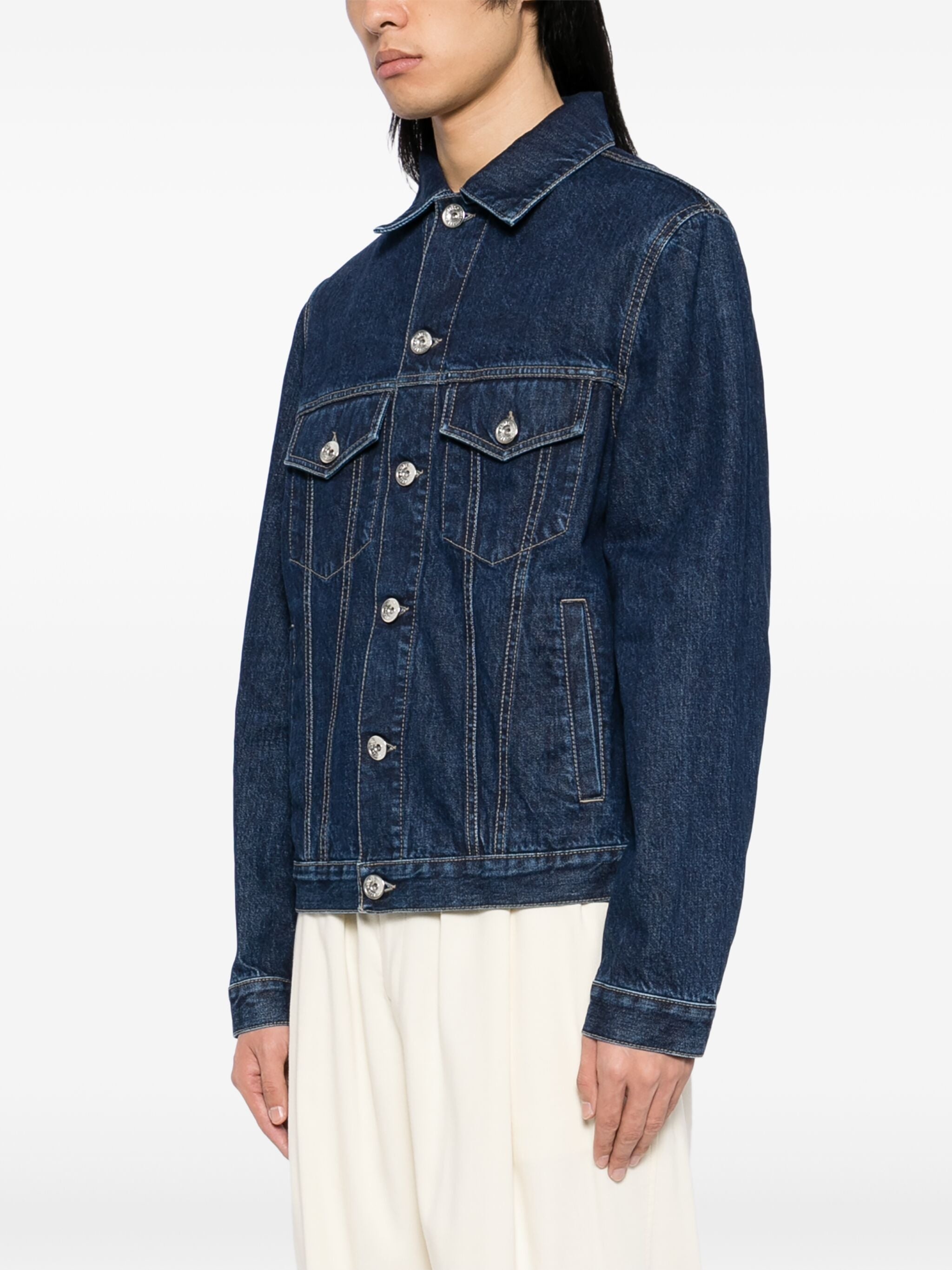 FOUR-POCKETS DENIM JACKET - 3