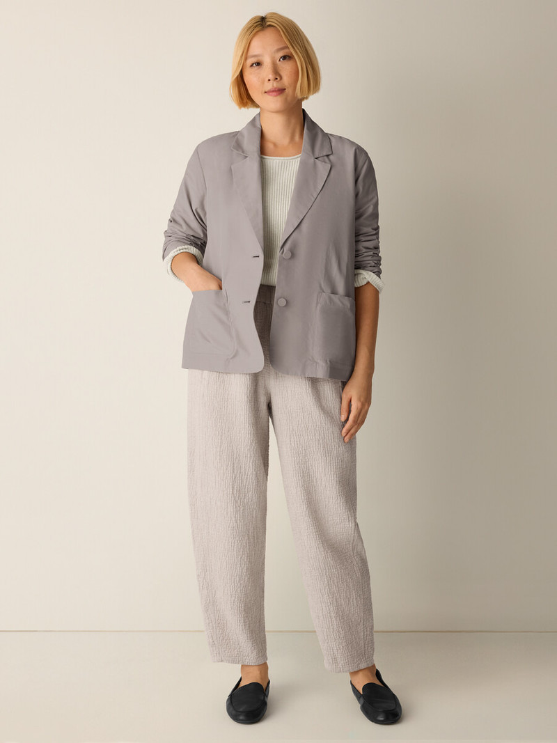 Light Cotton Nylon Blazer 7