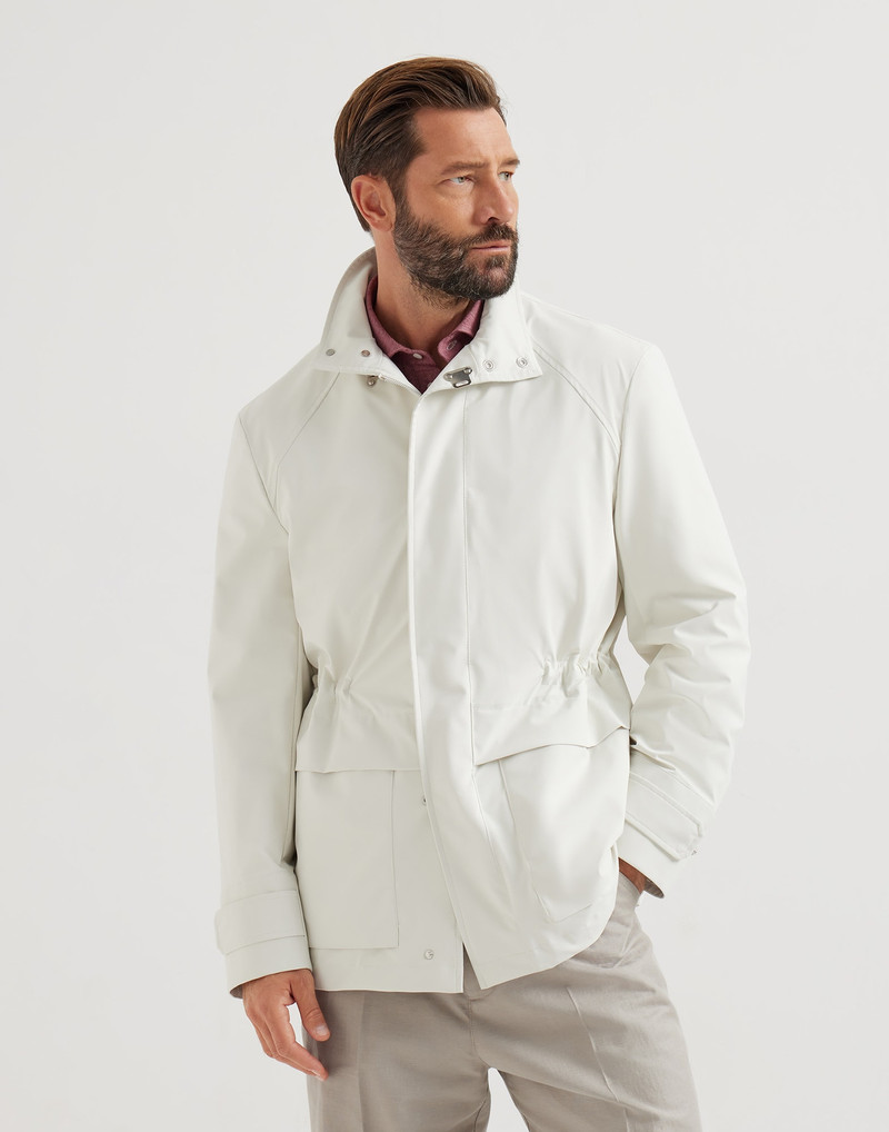 Bonded nylon unlined field jacket 2