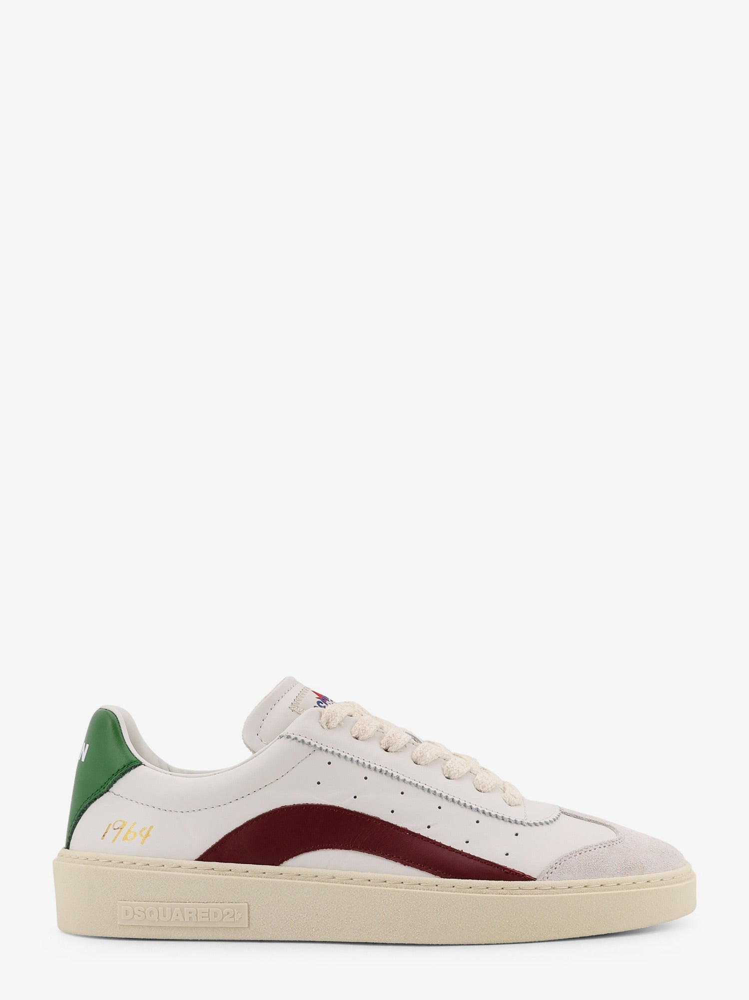 RIDER LEATHER LOW-TOP SNEAKERS - 1