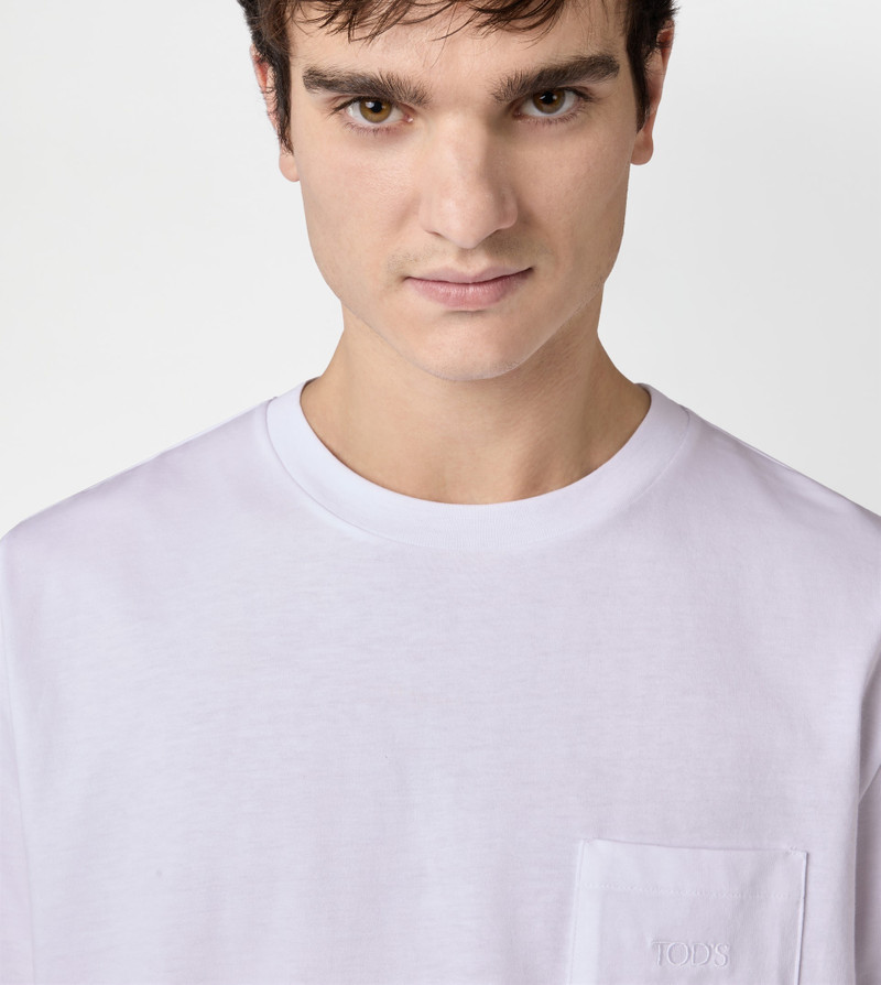 T-SHIRT IN JERSEY - WHITE 4
