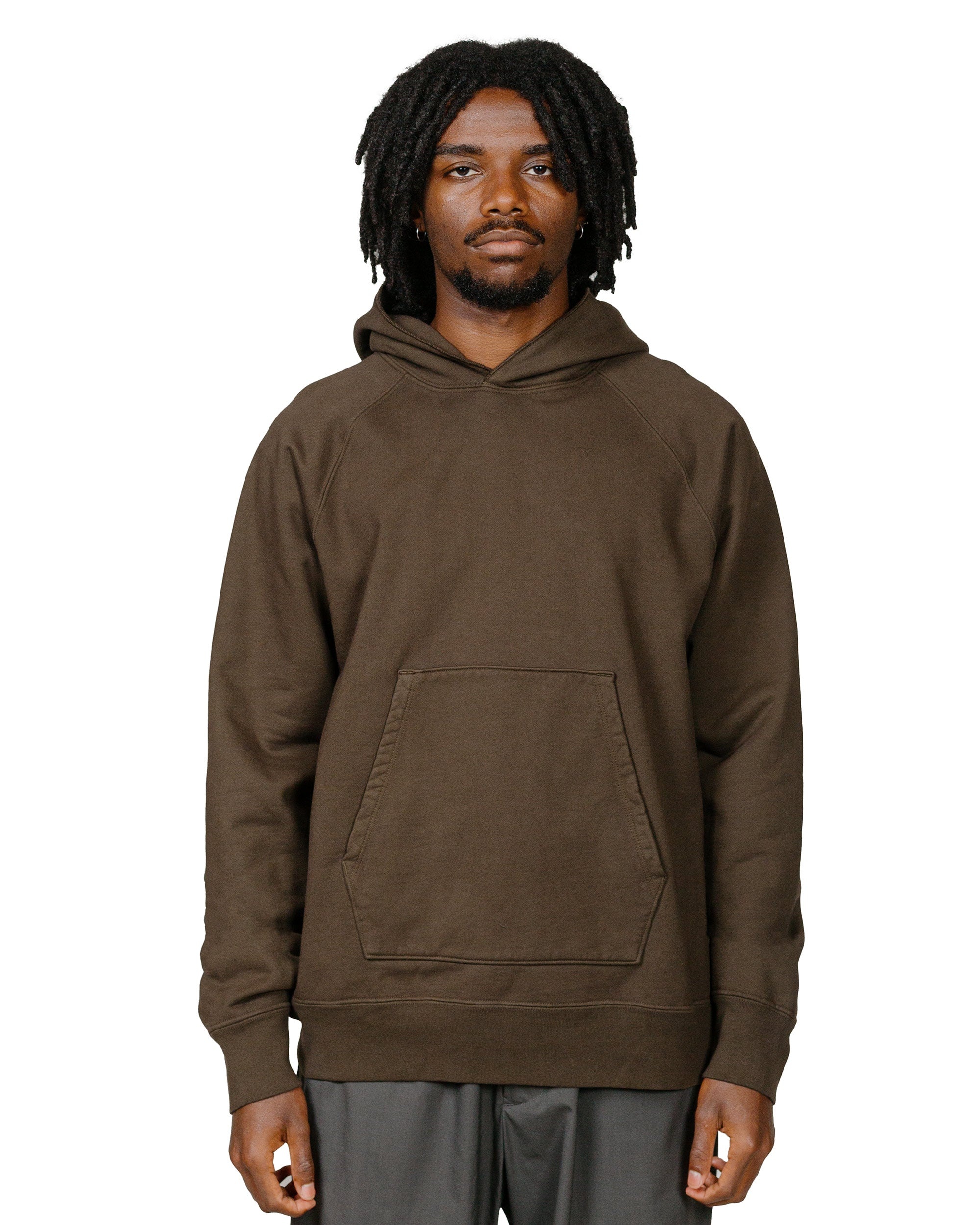 Super Weighted Hoodie Black Olive - 2