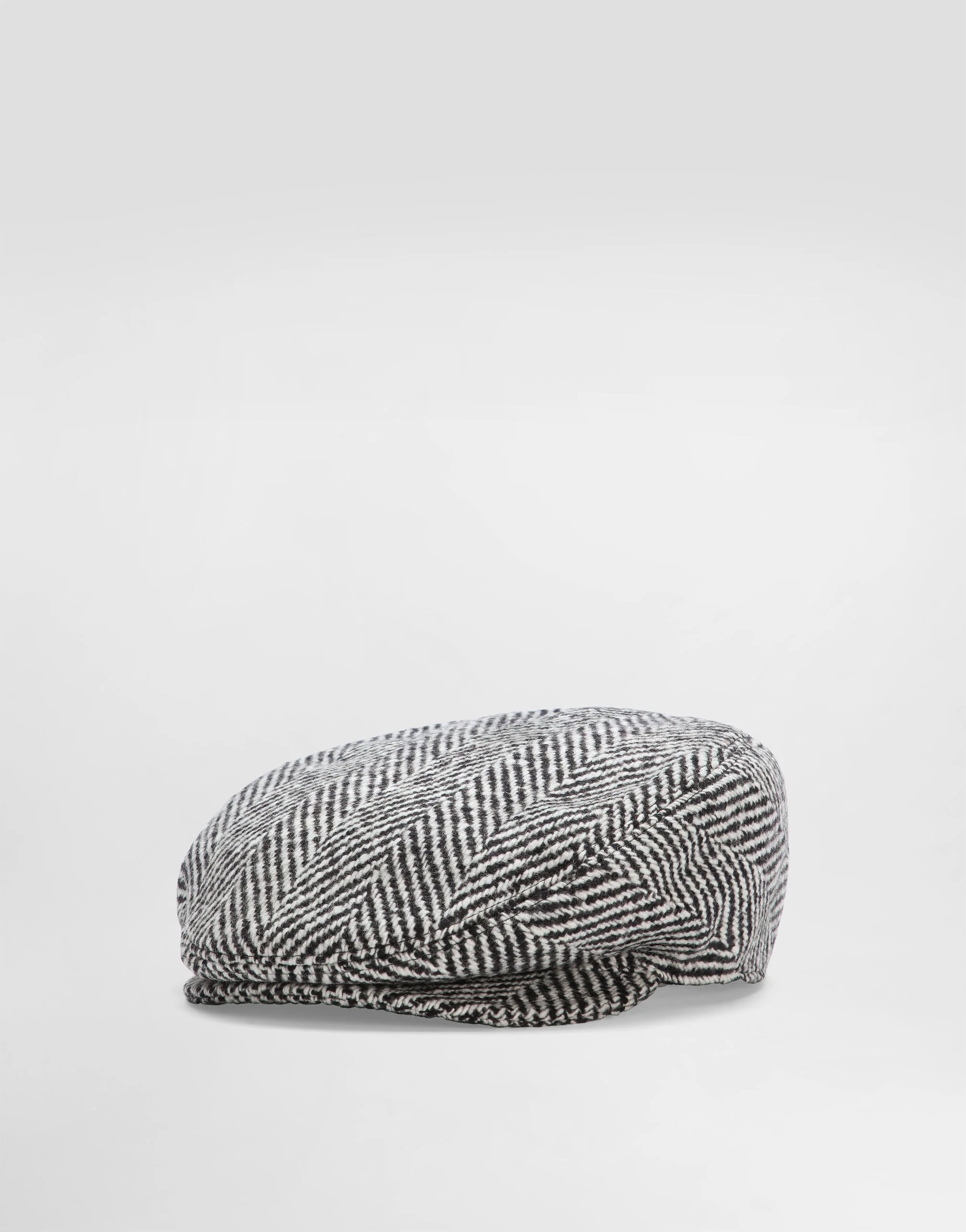 Shetland chevron flat cap - 1