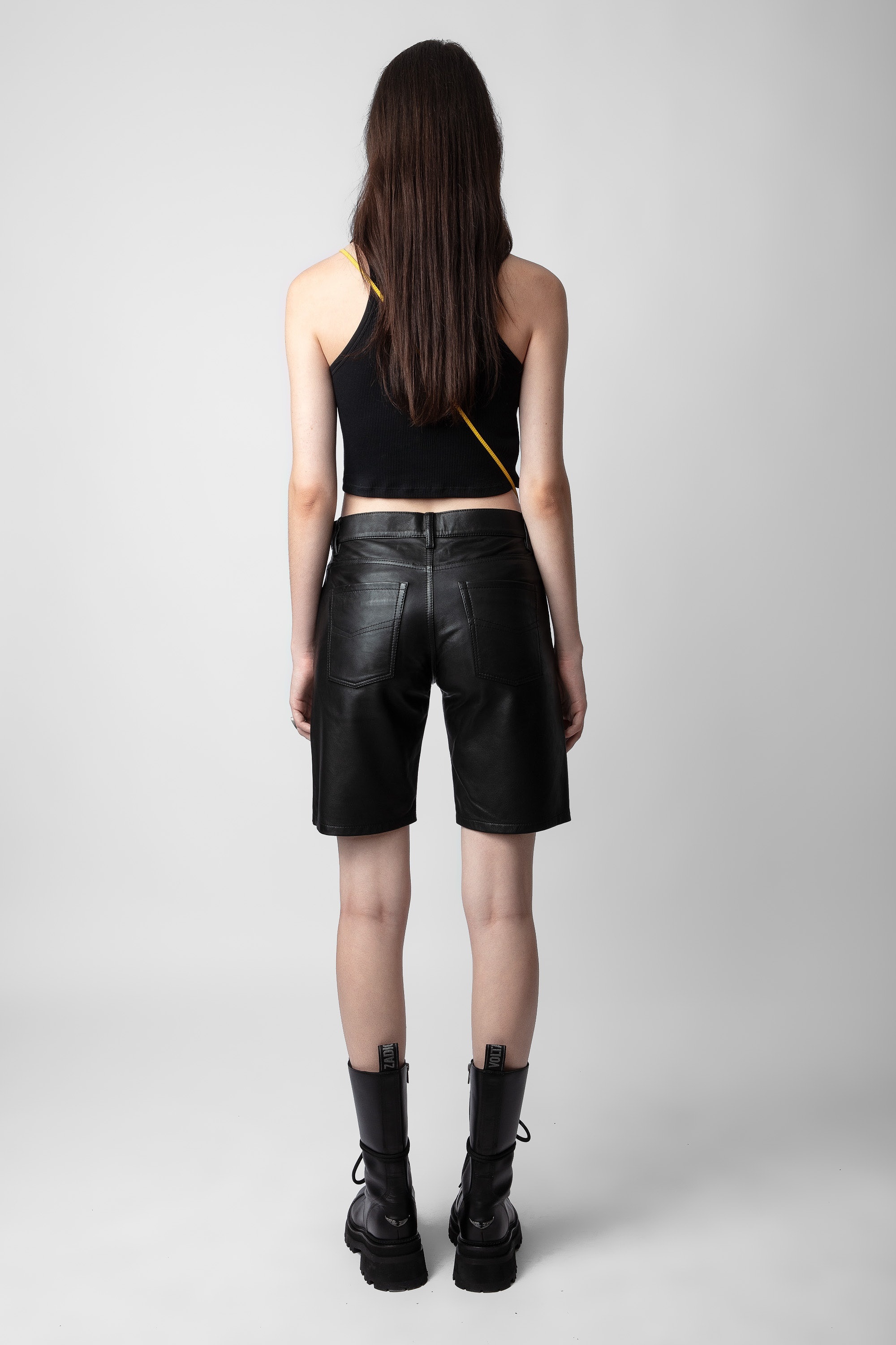 Sady Leather Shorts - 5