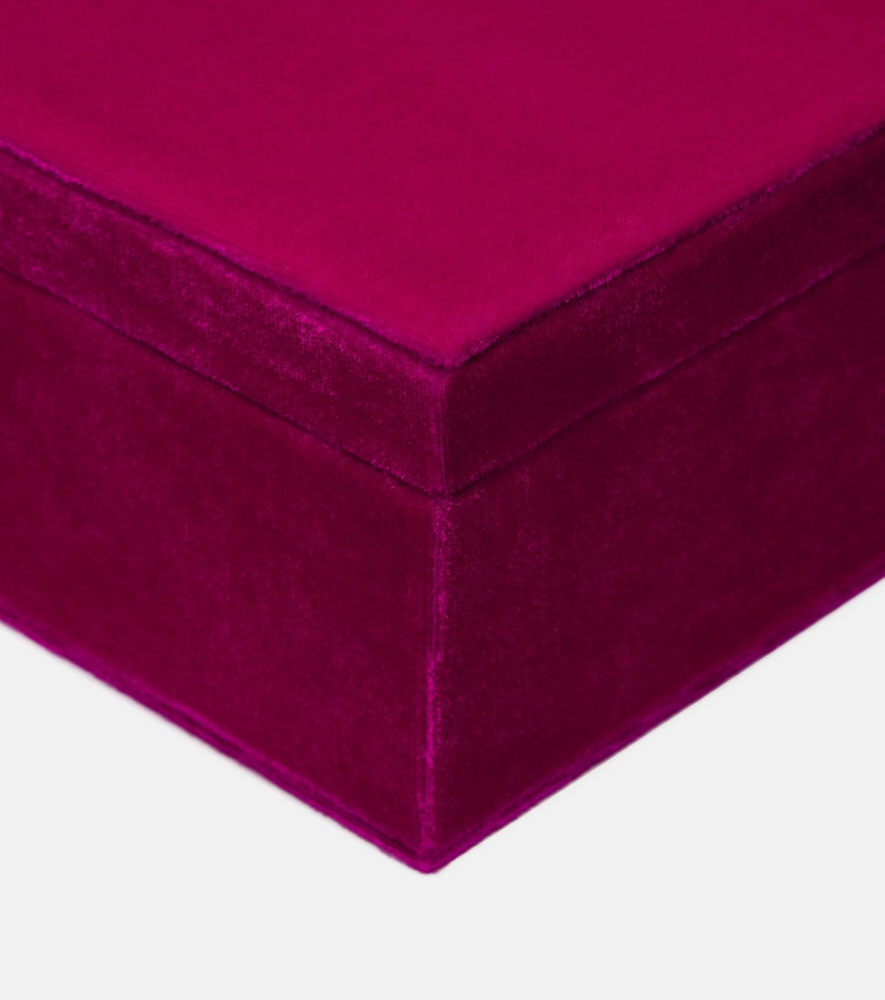 SOPHIE BILLE BRAHE Trésor Grande velvet jewelry box outlook
