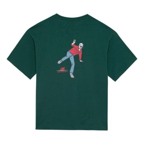 New Balance Lifestyle Graphic Tee 'Green' AMT22392-NWG - 2