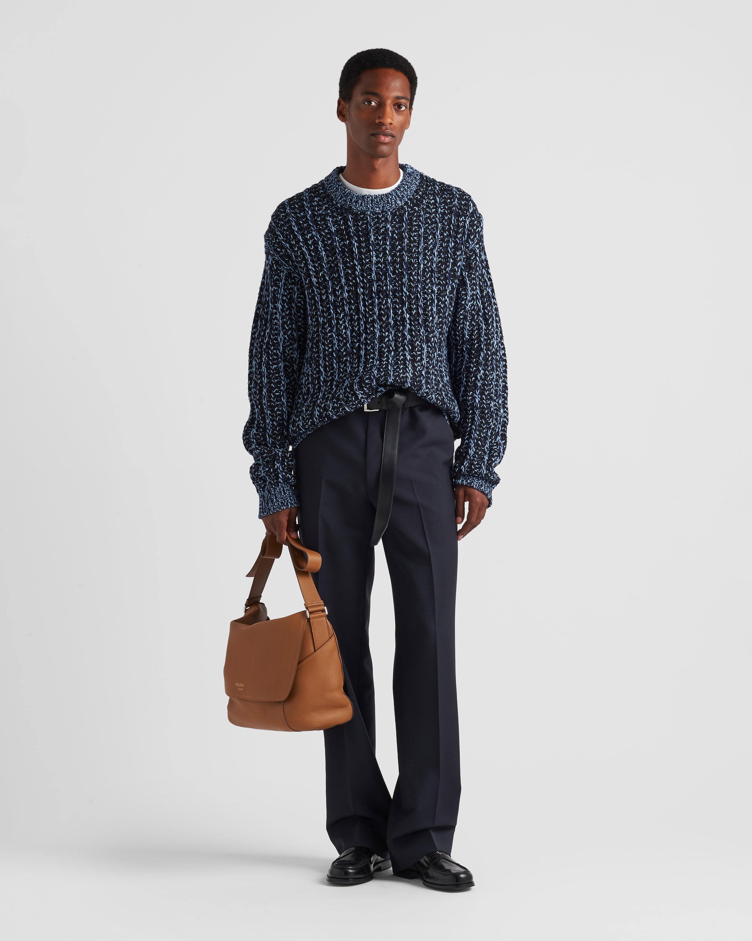 Wool and cashmere crew-neck sweater - 2