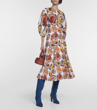 Chloé Printed silk maxi dress outlook