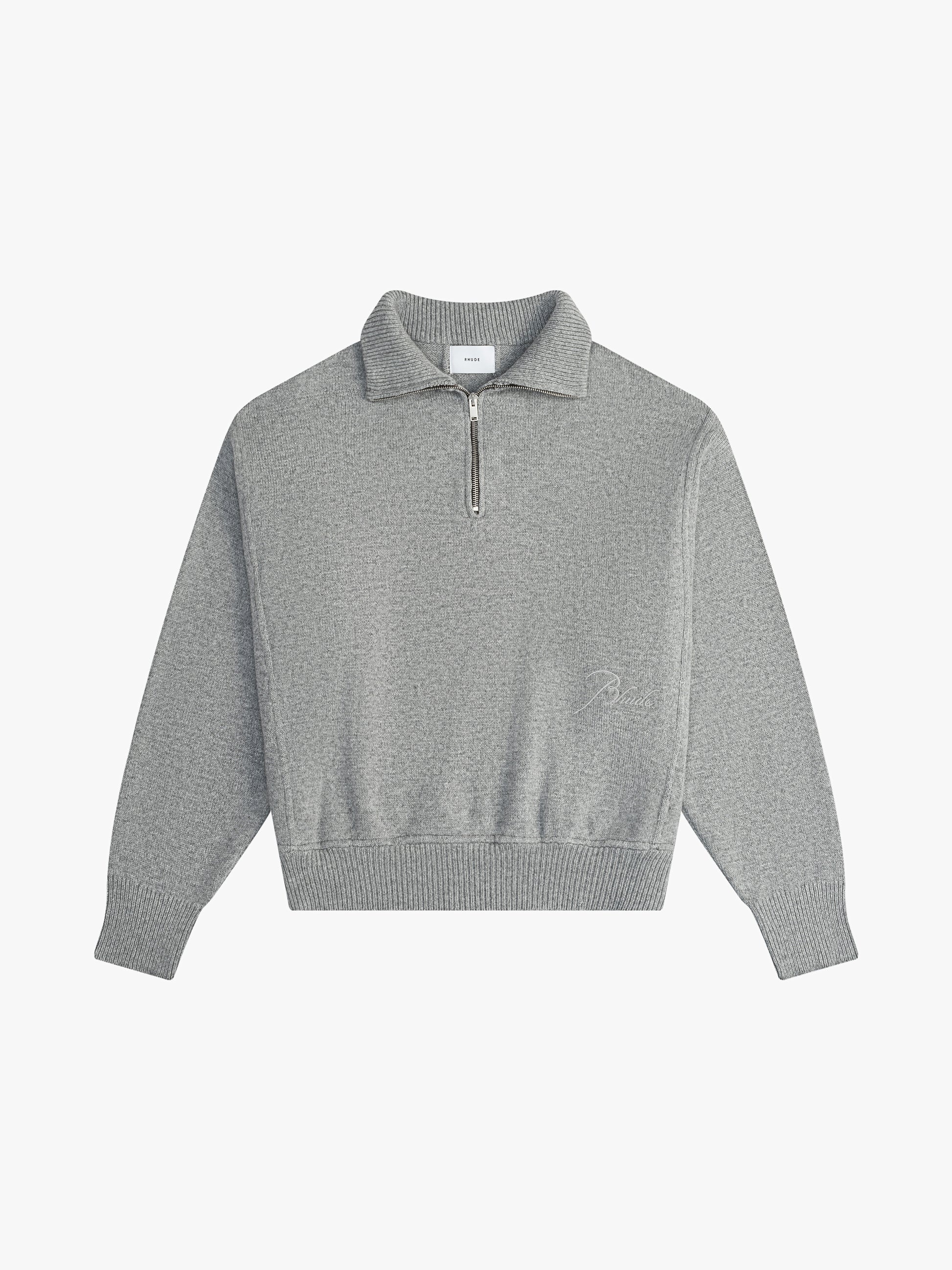 CORE CASHMERE KNIT QUARTER-ZIP - 1
