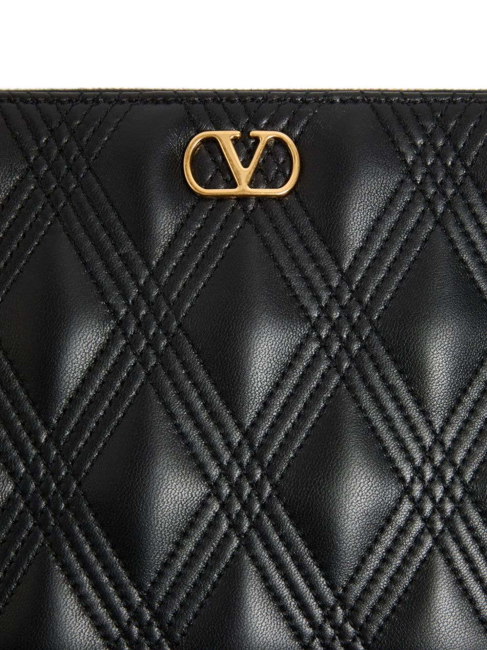 QUILTIE 67 POUCH IN QUILTED NAPPA LEATHER - 4