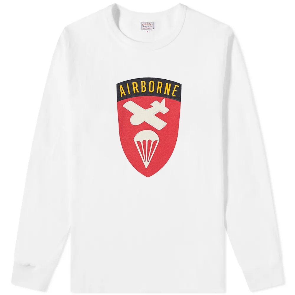 The Real McCoys Long Sleeve Airborne Athletic Tee - 1