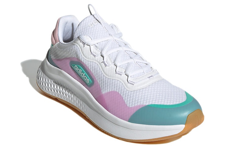 (WMNS) adidas Primrose Sleek 'White Pink Mist' FZ1937 - 3