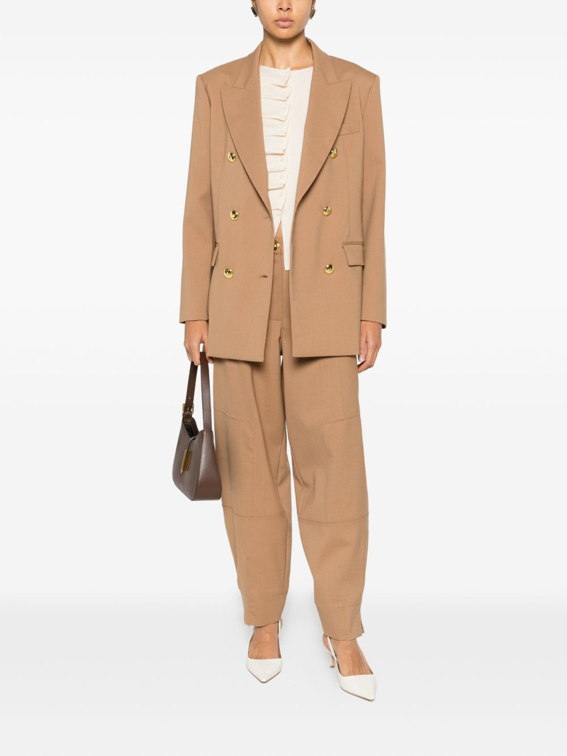 PINKO New Guinea double-breasted button-up blazer outlook