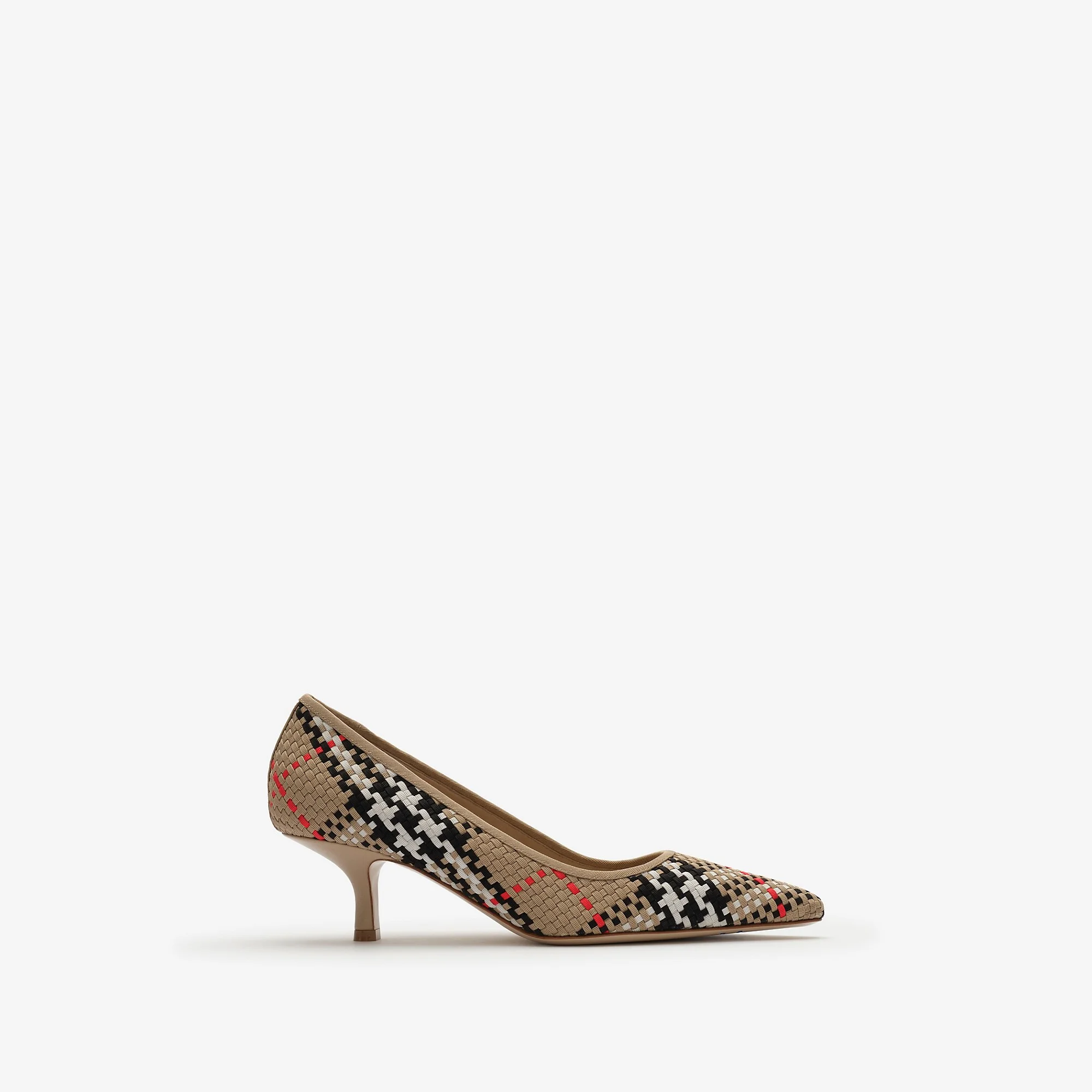 Check Dame Pumps - 1