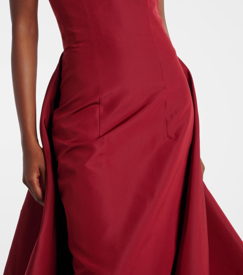 Silk faille gown 5