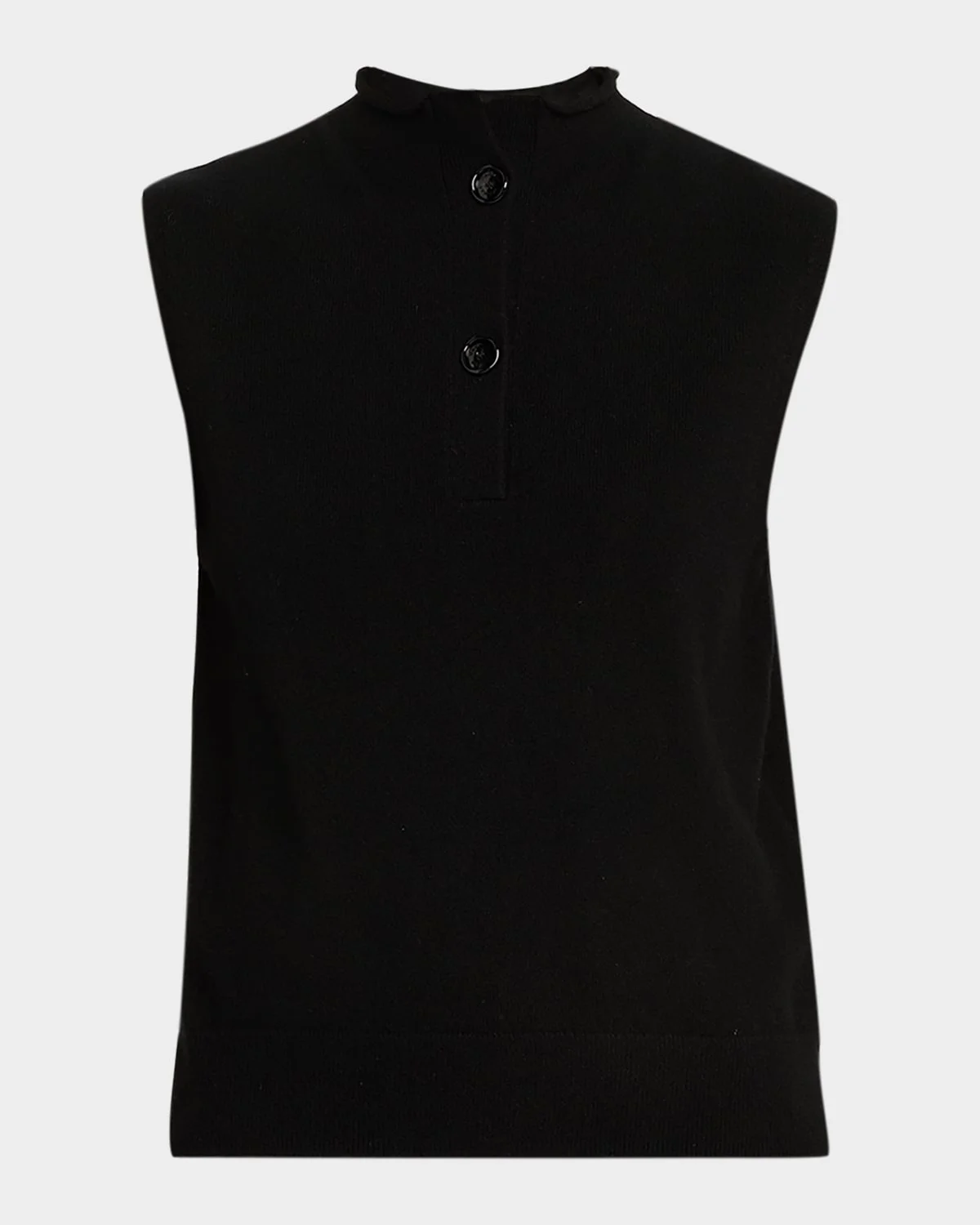 Sleeveless Cashmere Top - 1