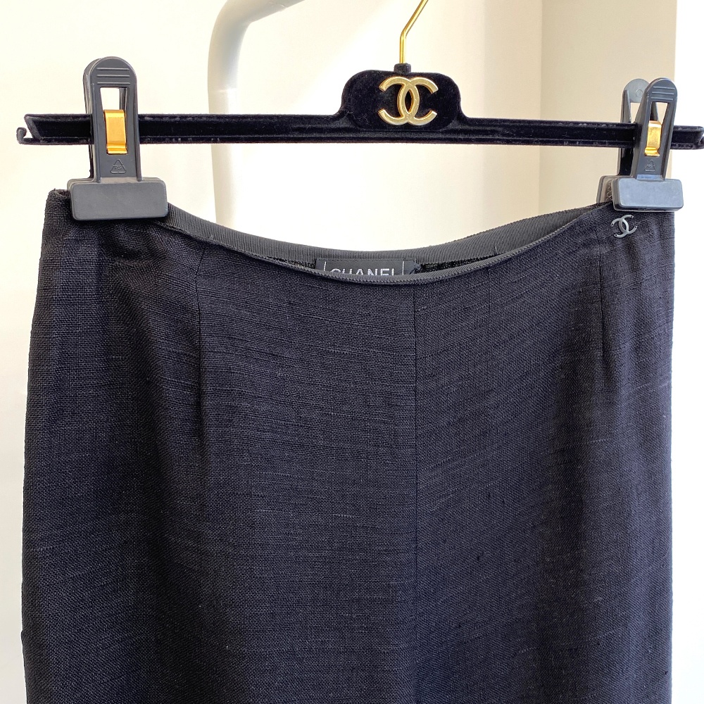 Chanel silk slacks - 3