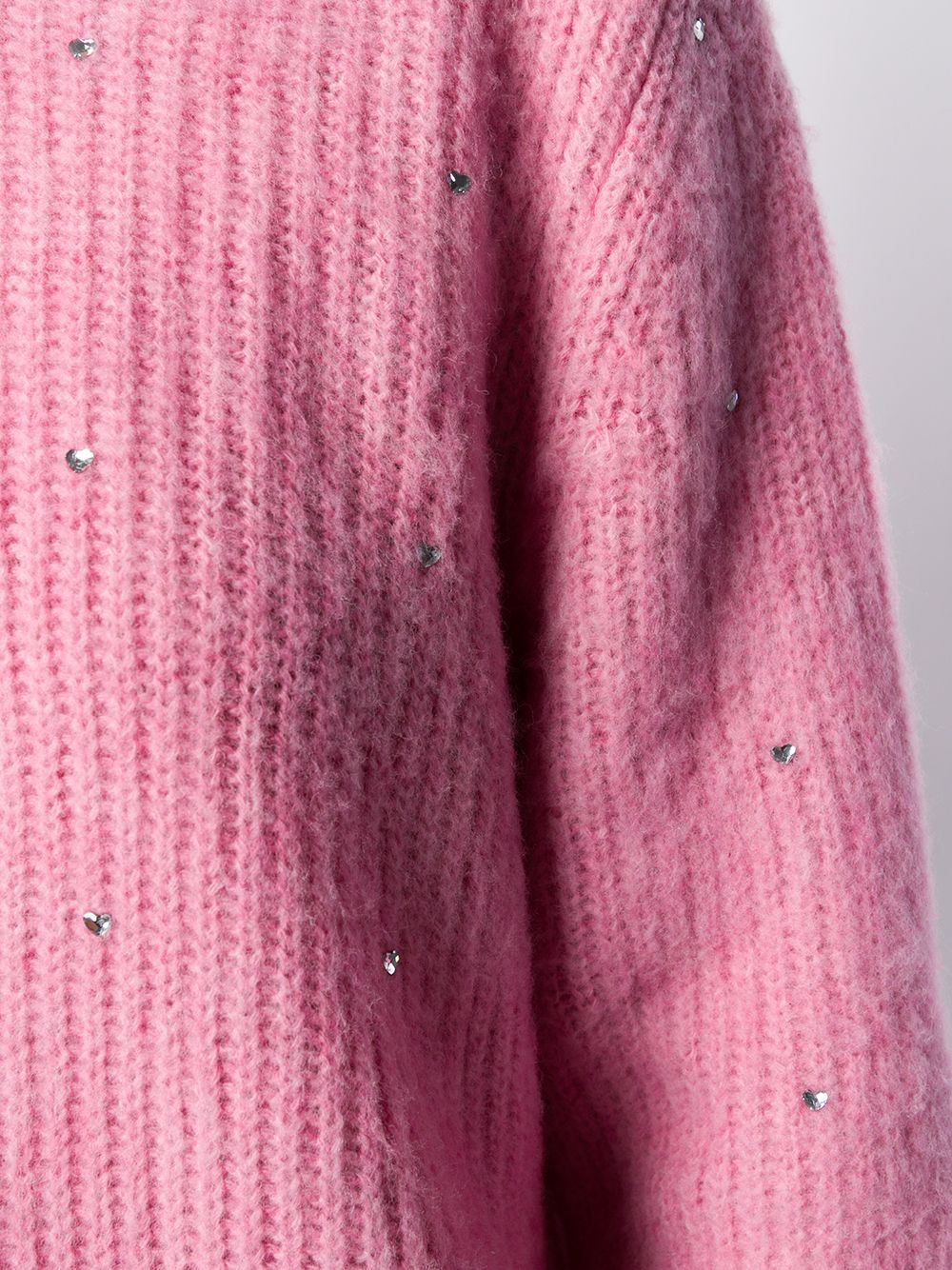 crystal-embellished jumper - 5