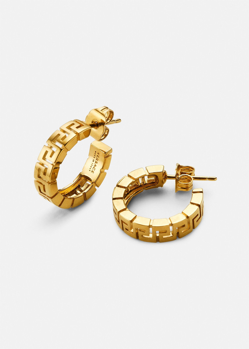 VERSACE Greca Hoop Earrings outlook