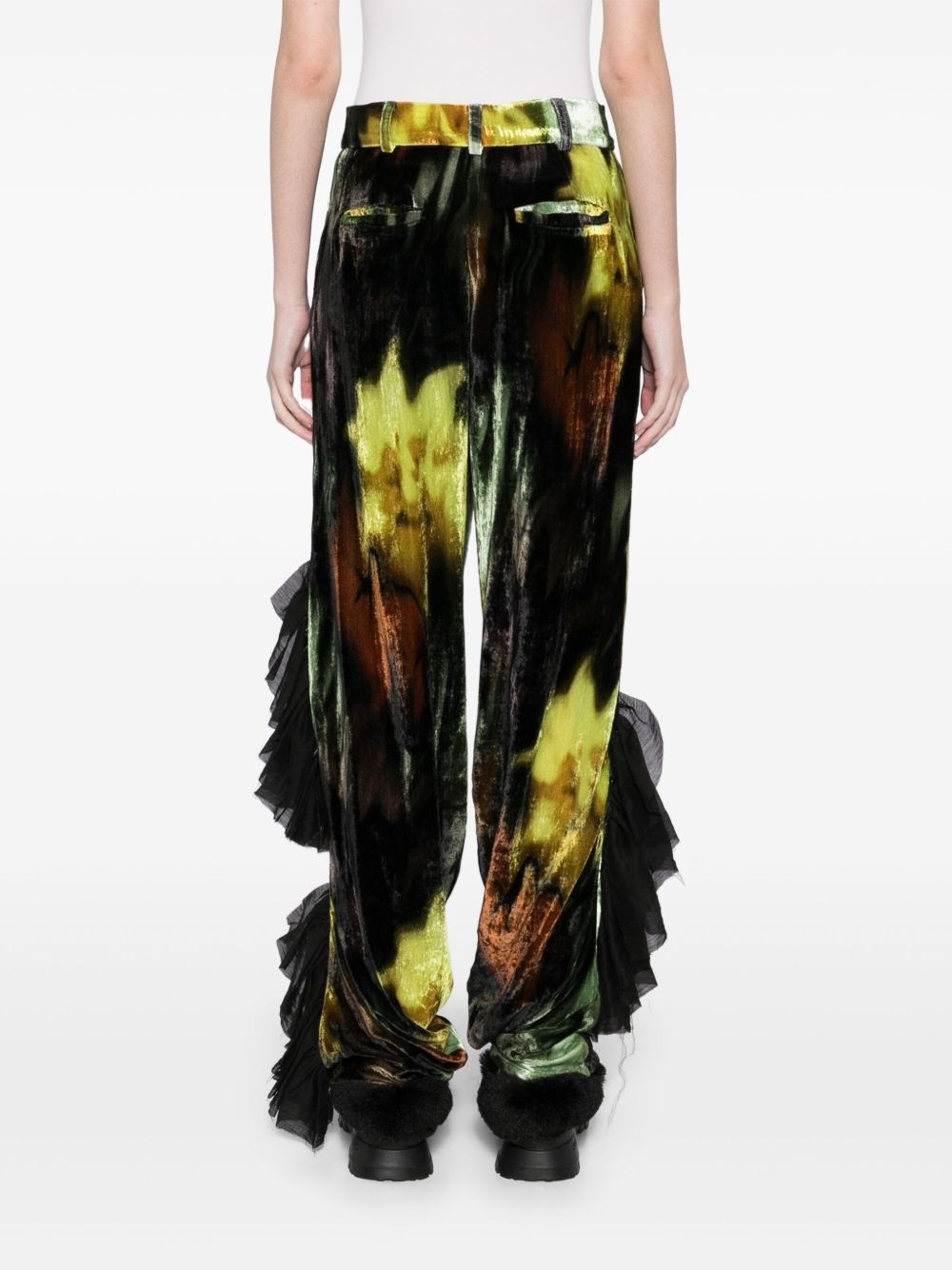velvet trousers - 4