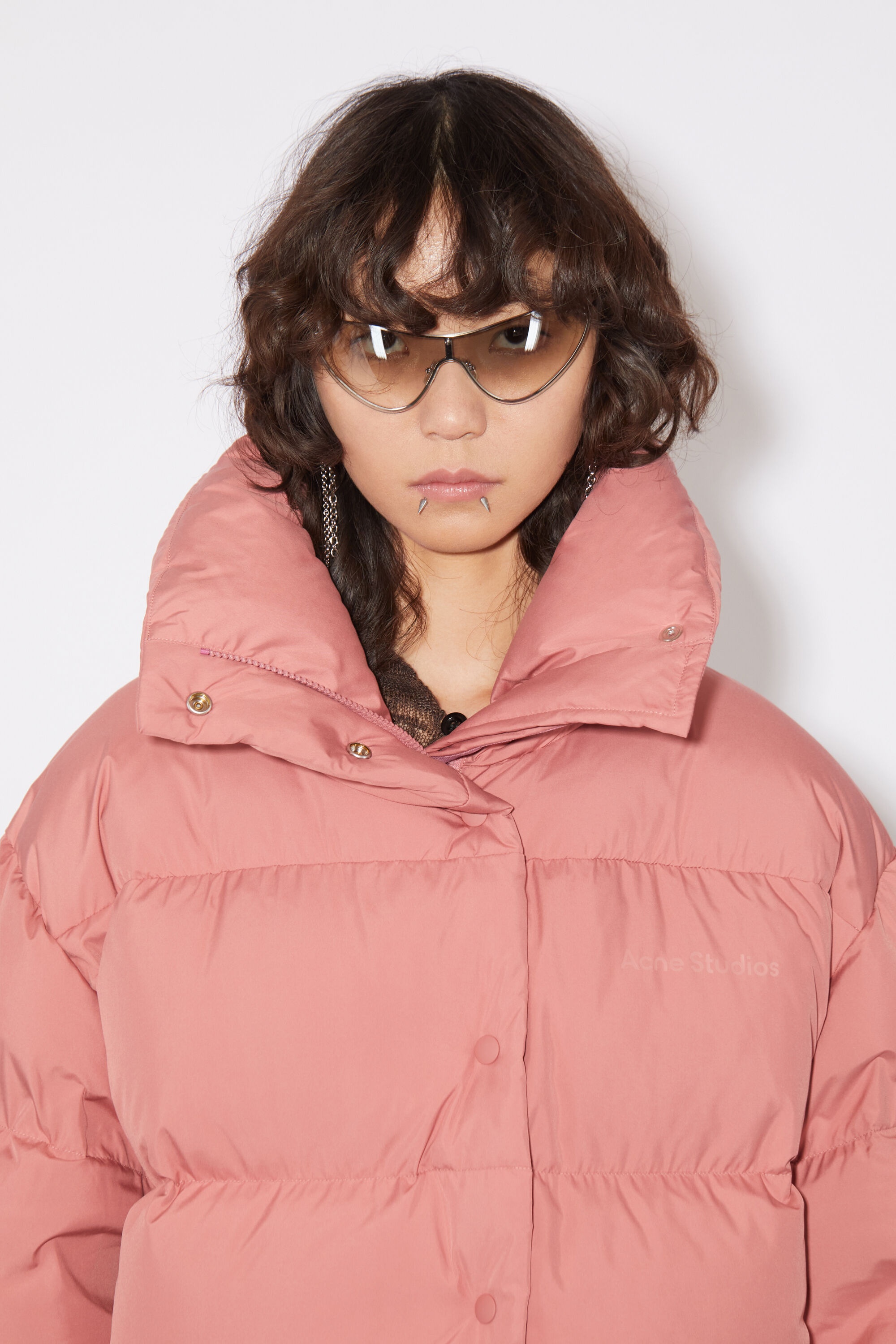 Puffer jacket - Blush pink - 5