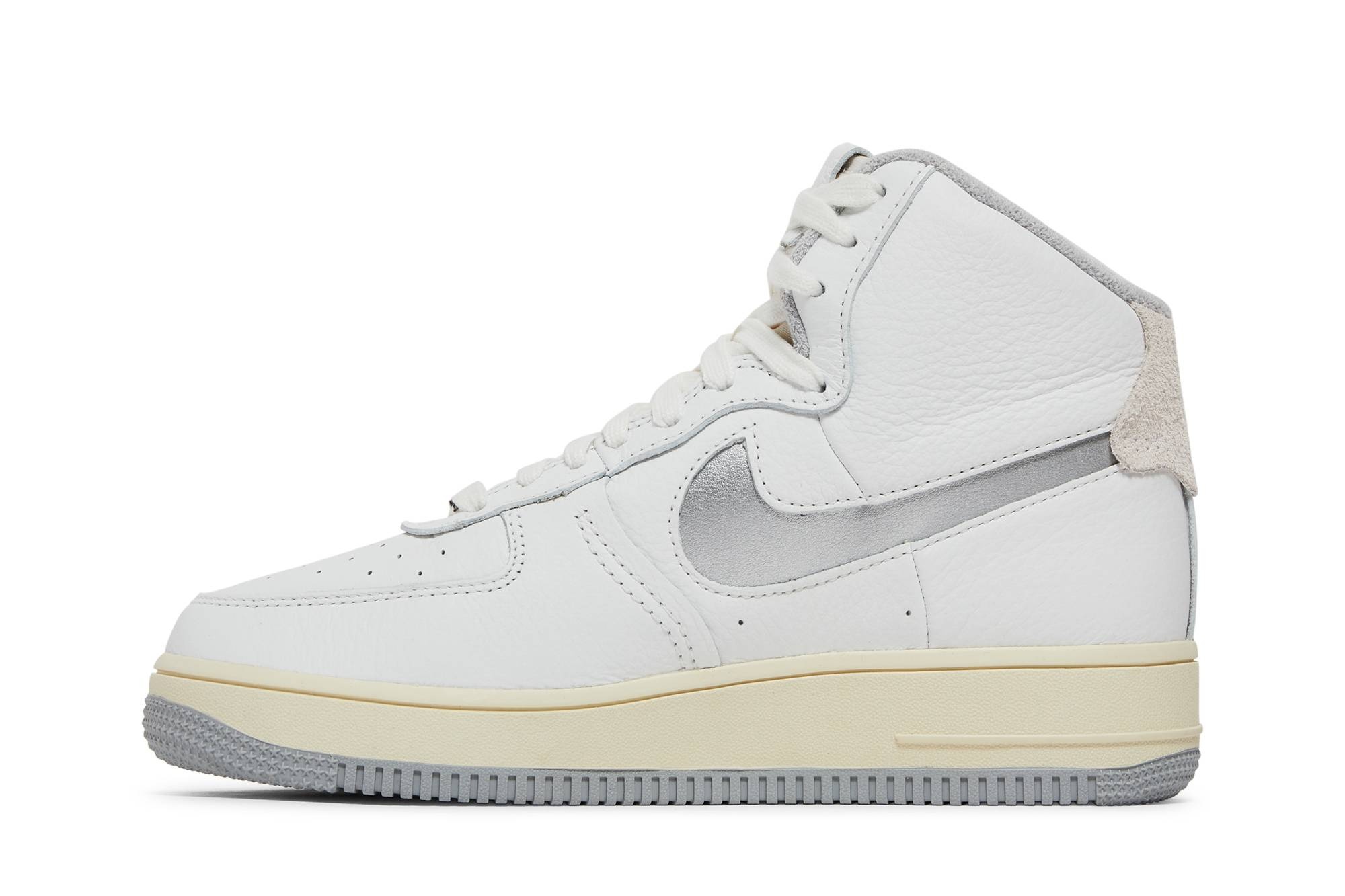 Wmns Air Force 1 High Sculpt 'White Light Smoke Grey' - 3