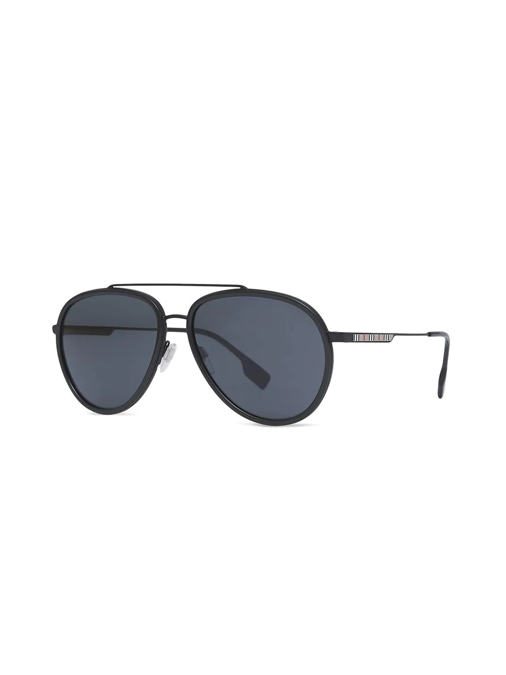 Icon Stripe detail pilot sunglasses - 2