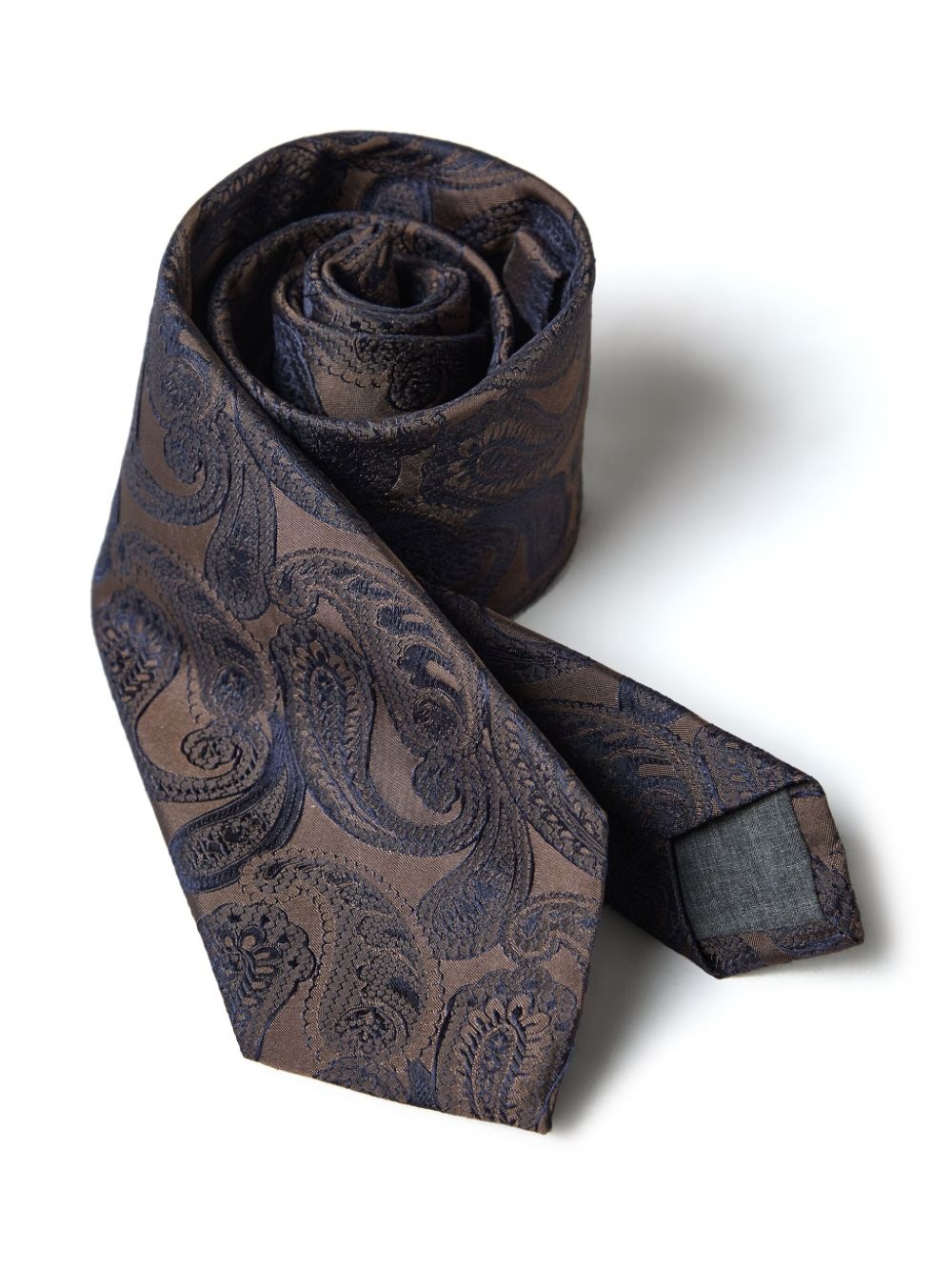 jacquard silk tie - 3