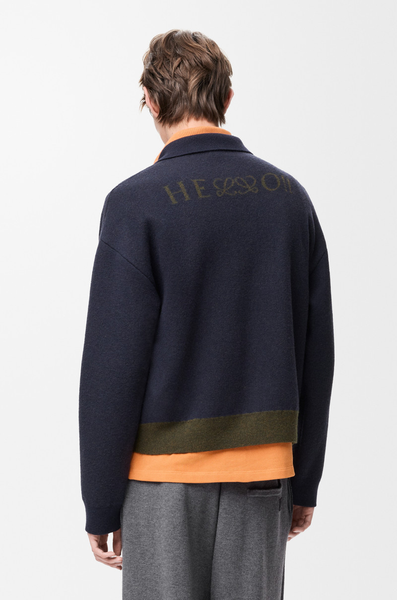 Polo sweater in wool 4