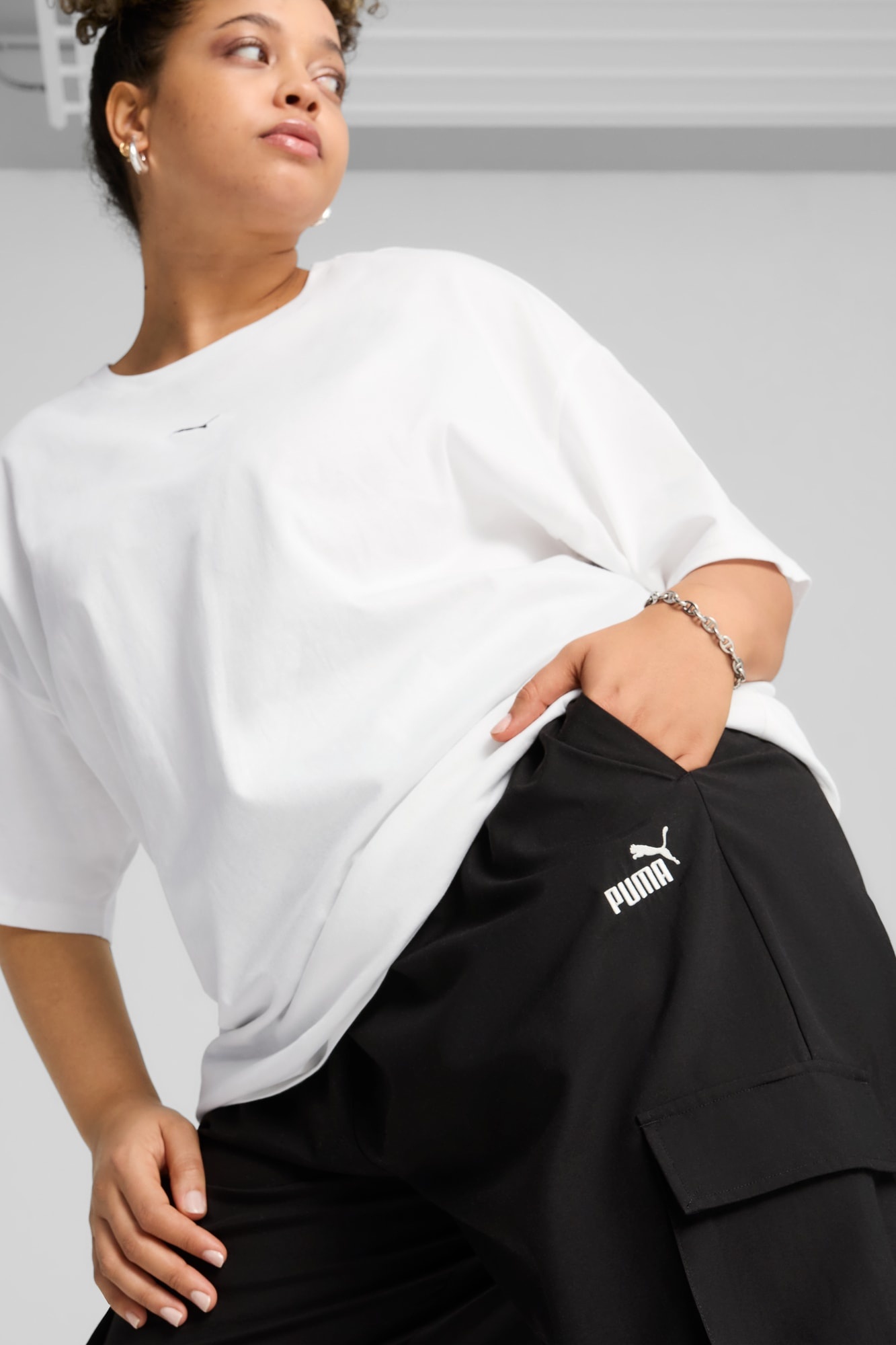 Essentials Small No. 1 Logo Women's Cargo Pants - 7
