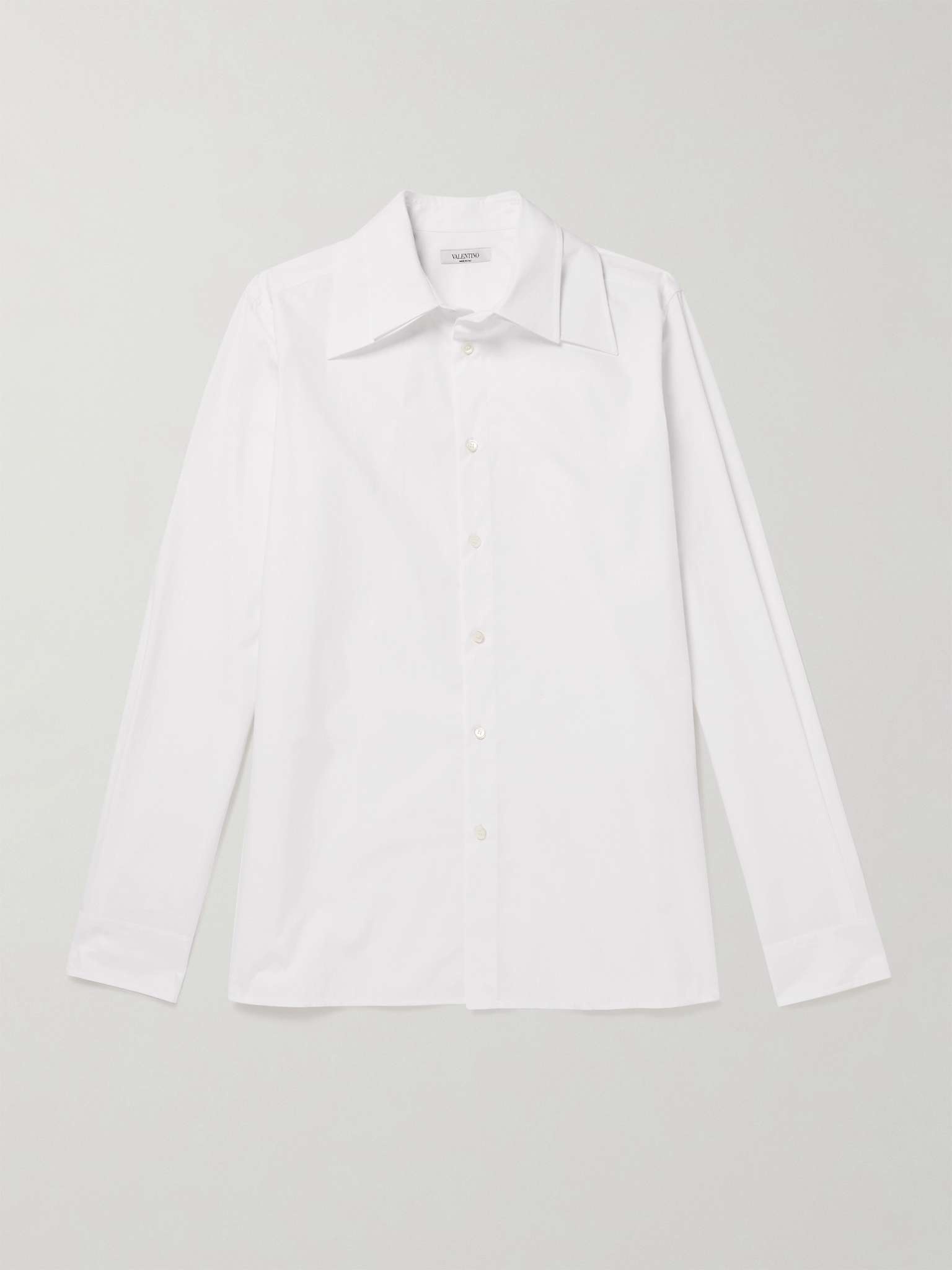 Cotton-Poplin Shirt - 1