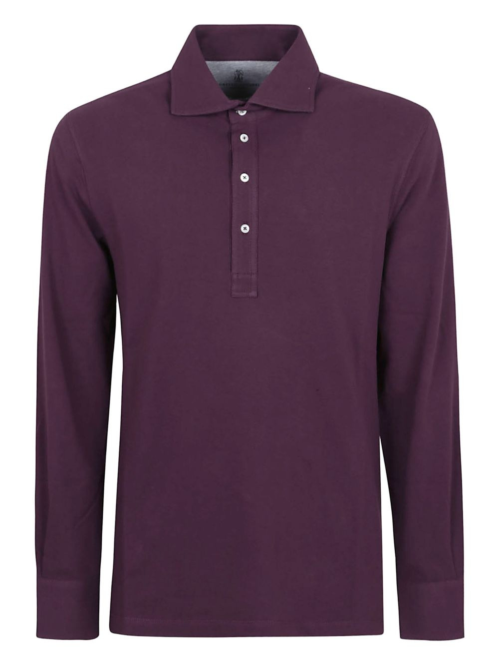 long-sleeve polo shirt - 1
