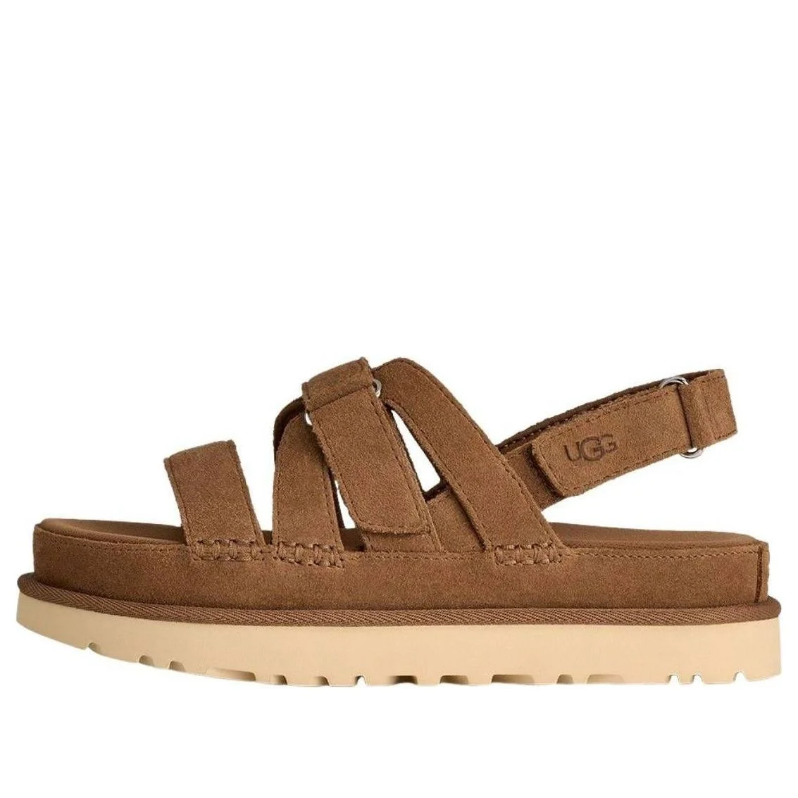(WMNS) UGG Goldenstar Gleam Sandals 'Chestnut' 1175122-CHE - 1