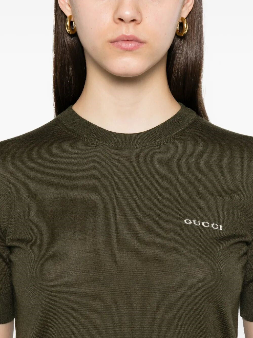 Gucci Women Short Sleeve Crew-Neck Top - 3