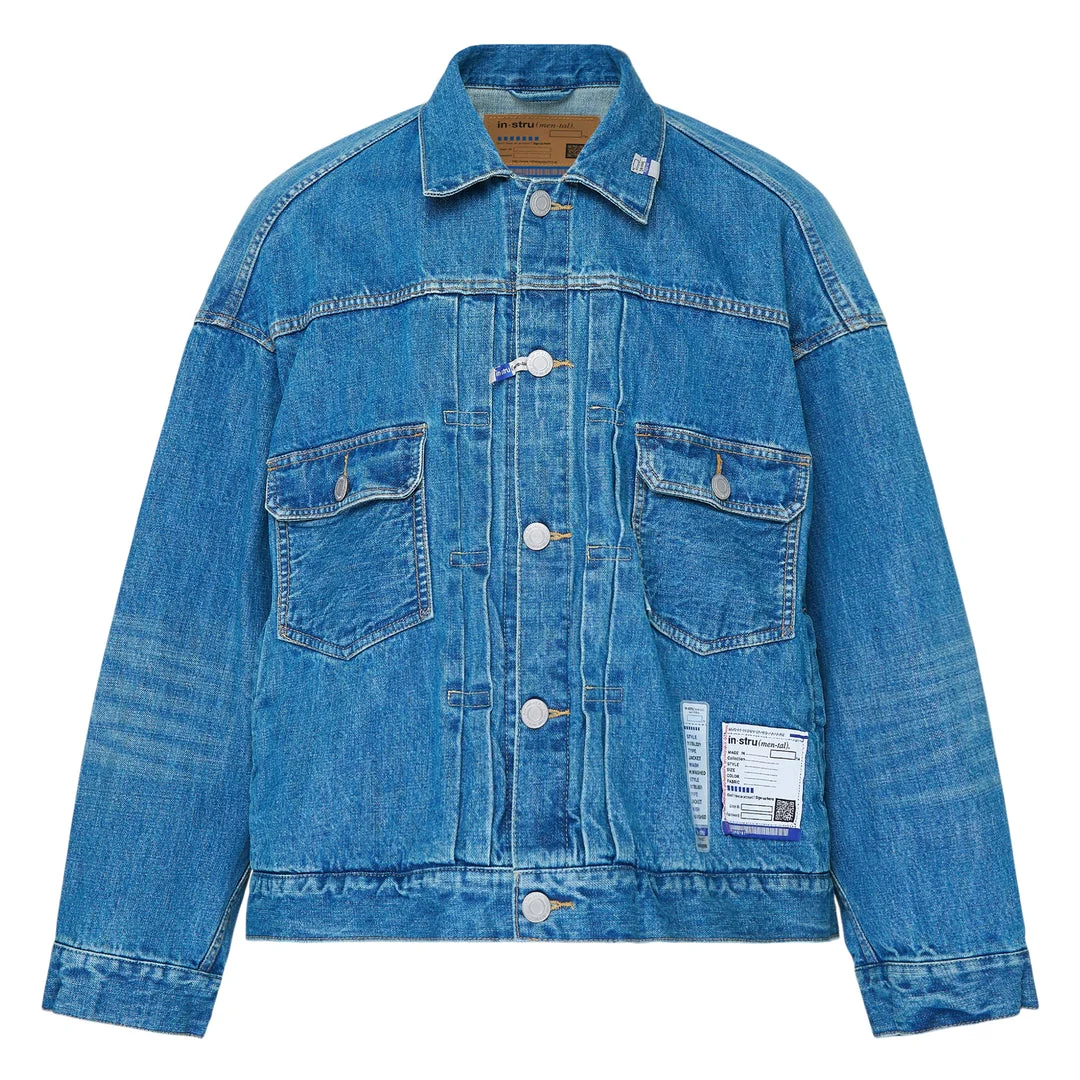 Hard Washed Selvedge Denim Jacket - 1