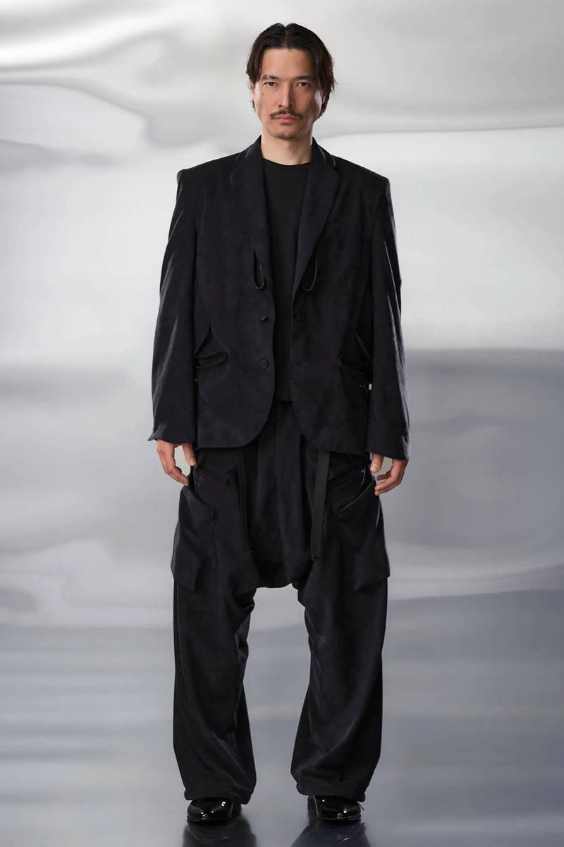 J130-TO Scrim Laced Ultra-Microfiber Blazer 17