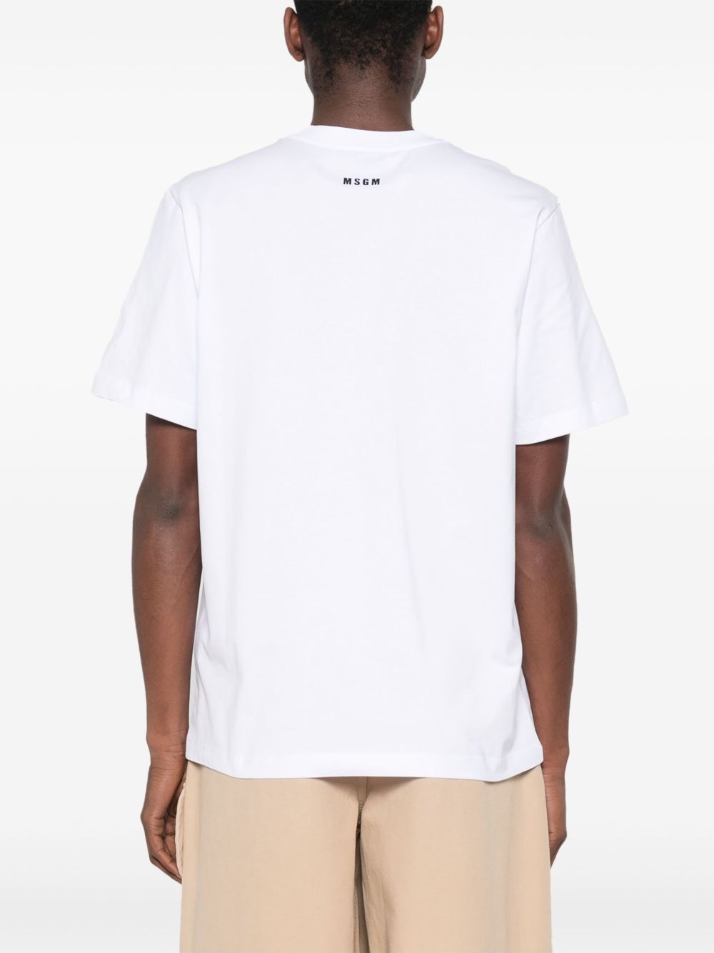 patch-detail T-shirt - 3
