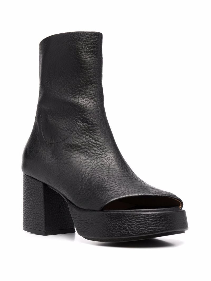 block-heel ankle boots - 2