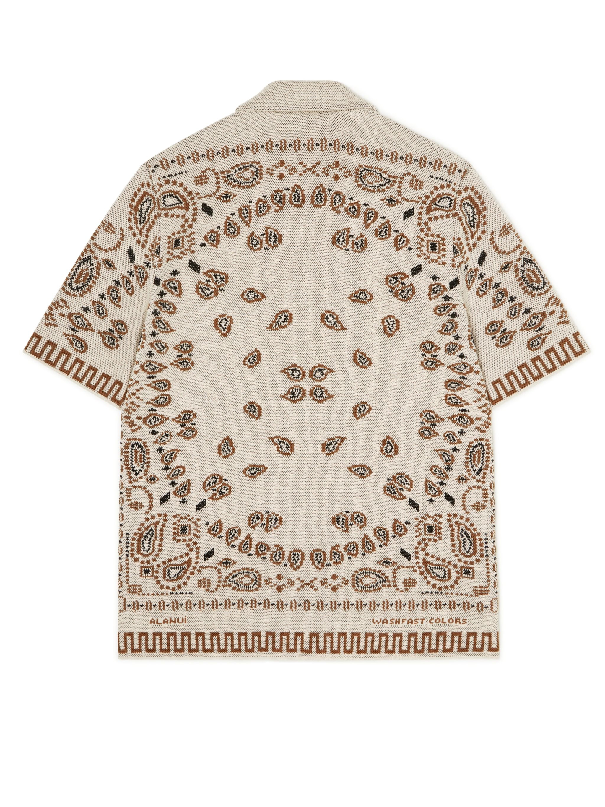 Cotton Piquet Bandana Shirt - 2