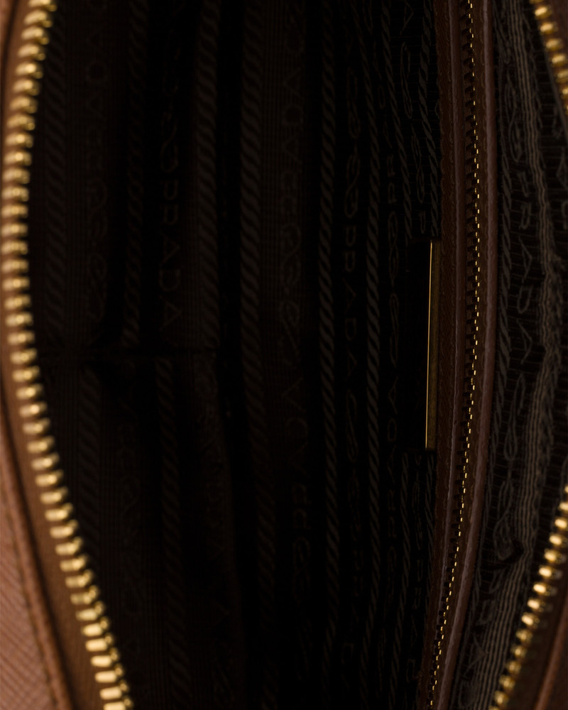 Small Saffiano leather top-handle bag 3