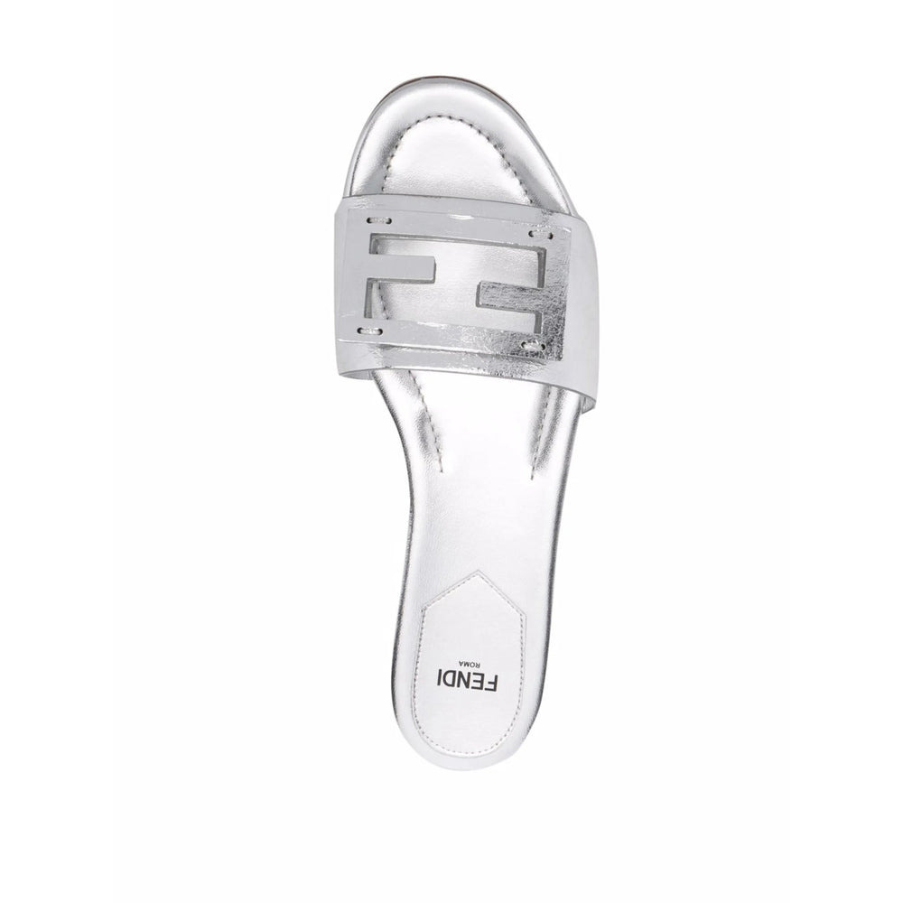 Fendi Silver Sandals Women - 3