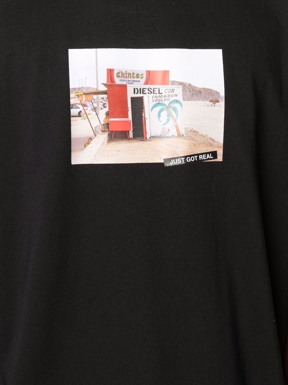 photograph-print cotton T-shirt - 5