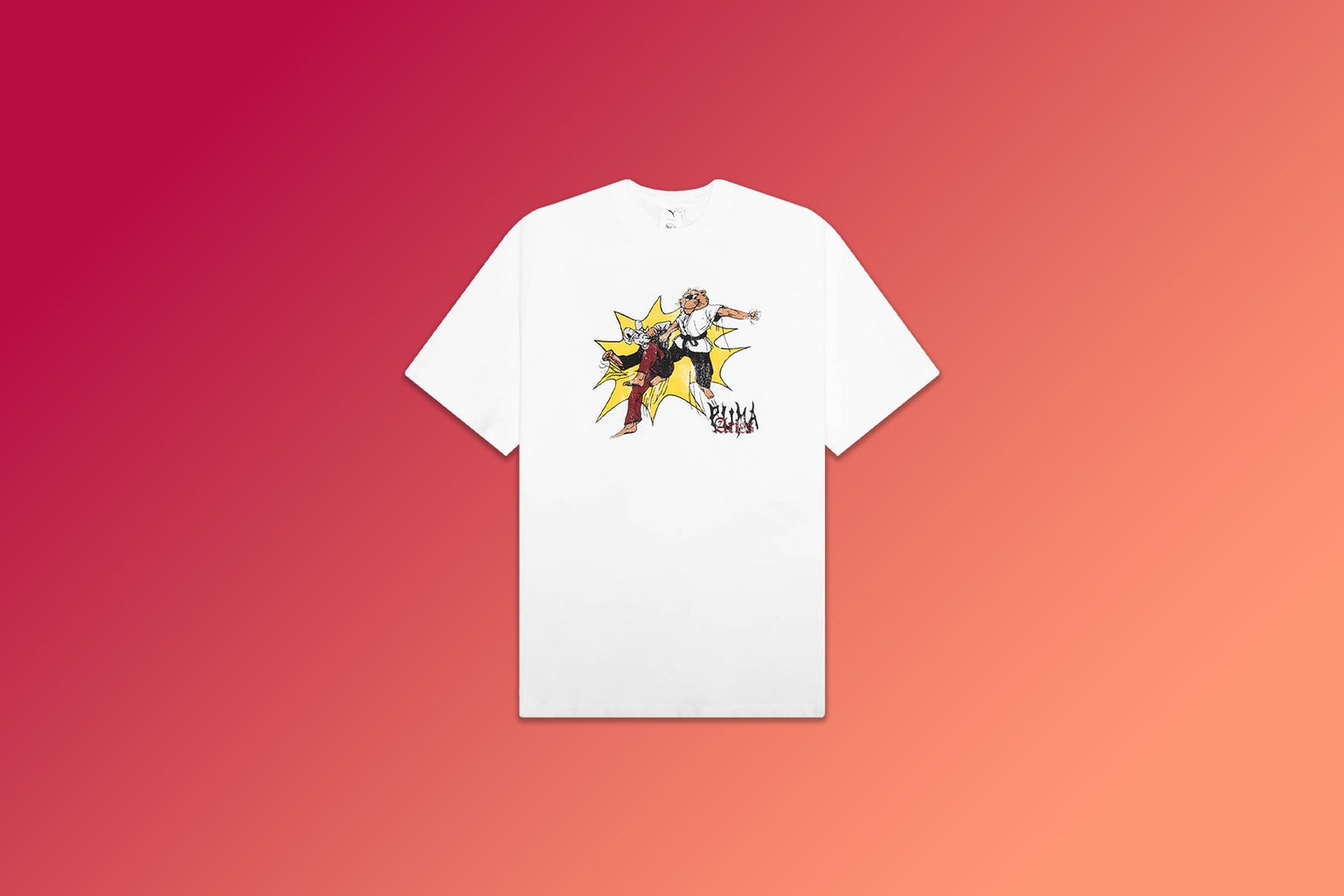 PUMA X ARIES GRAPHIC TEE - WHITE - 6
