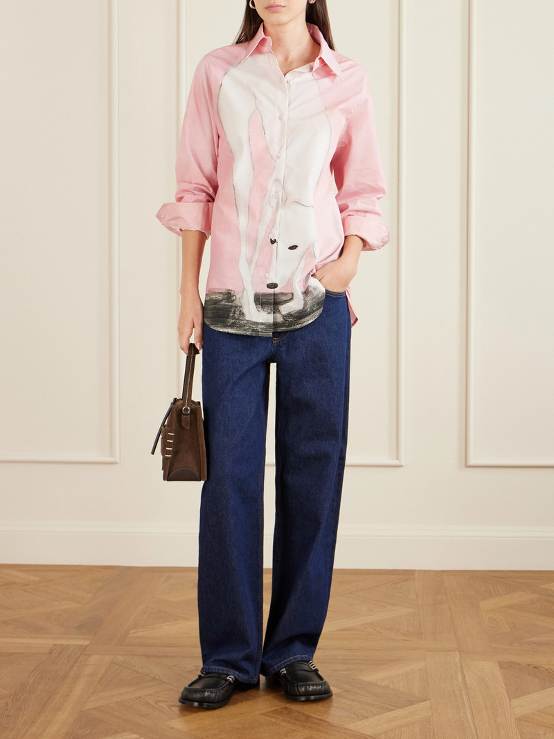 S.S.DALEY Lurcher Printed Cotton-poplin Shirt outlook