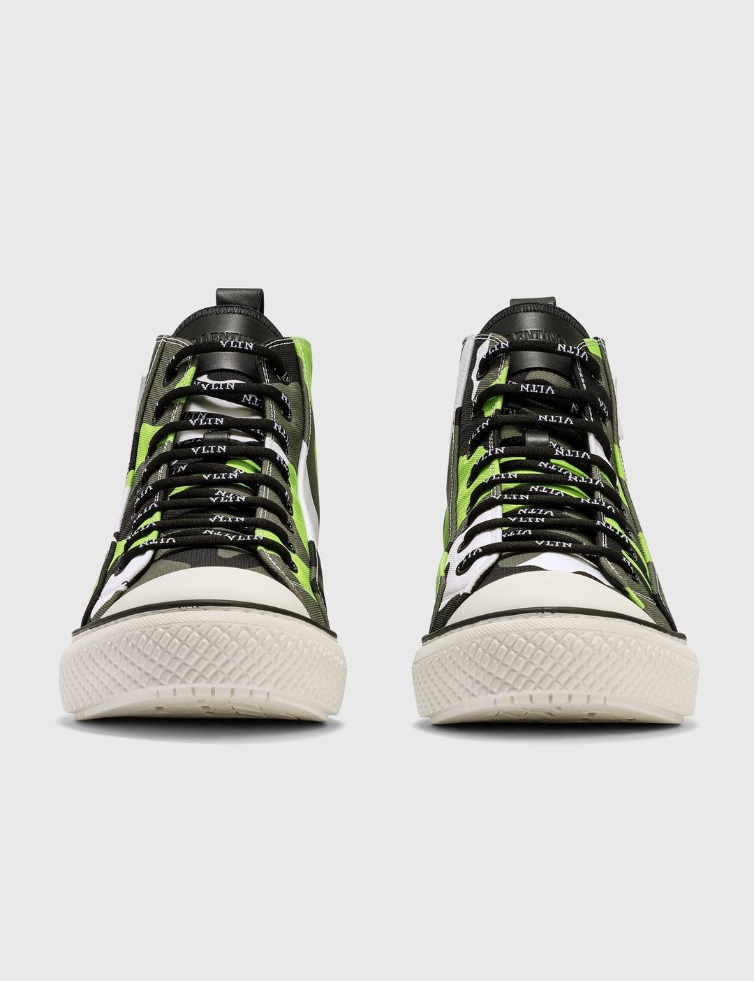 Valentino Garavani Camo High-Top Sneaker - 4